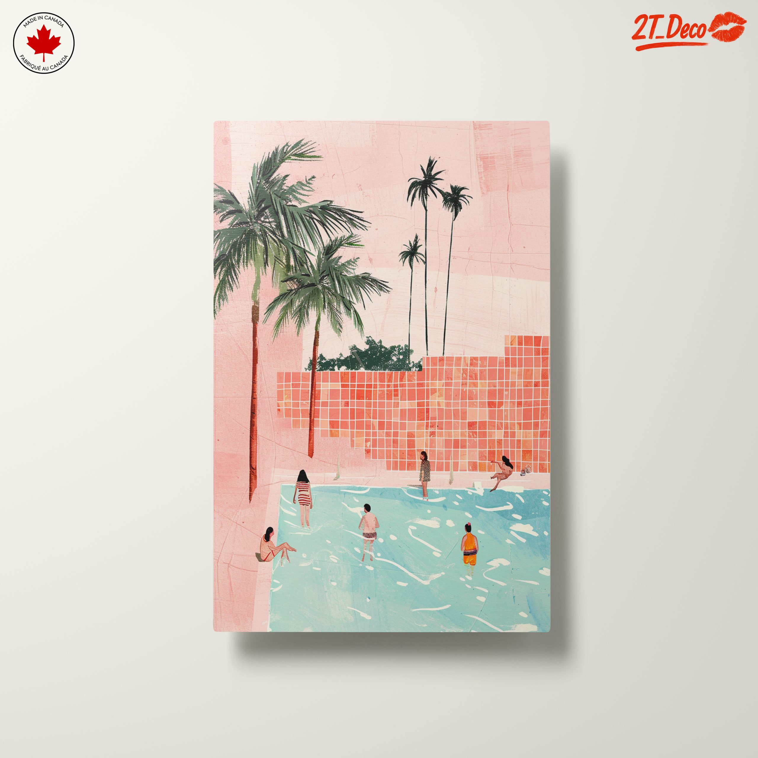 Relaxing Pool Scene in Modern City - Image 10
