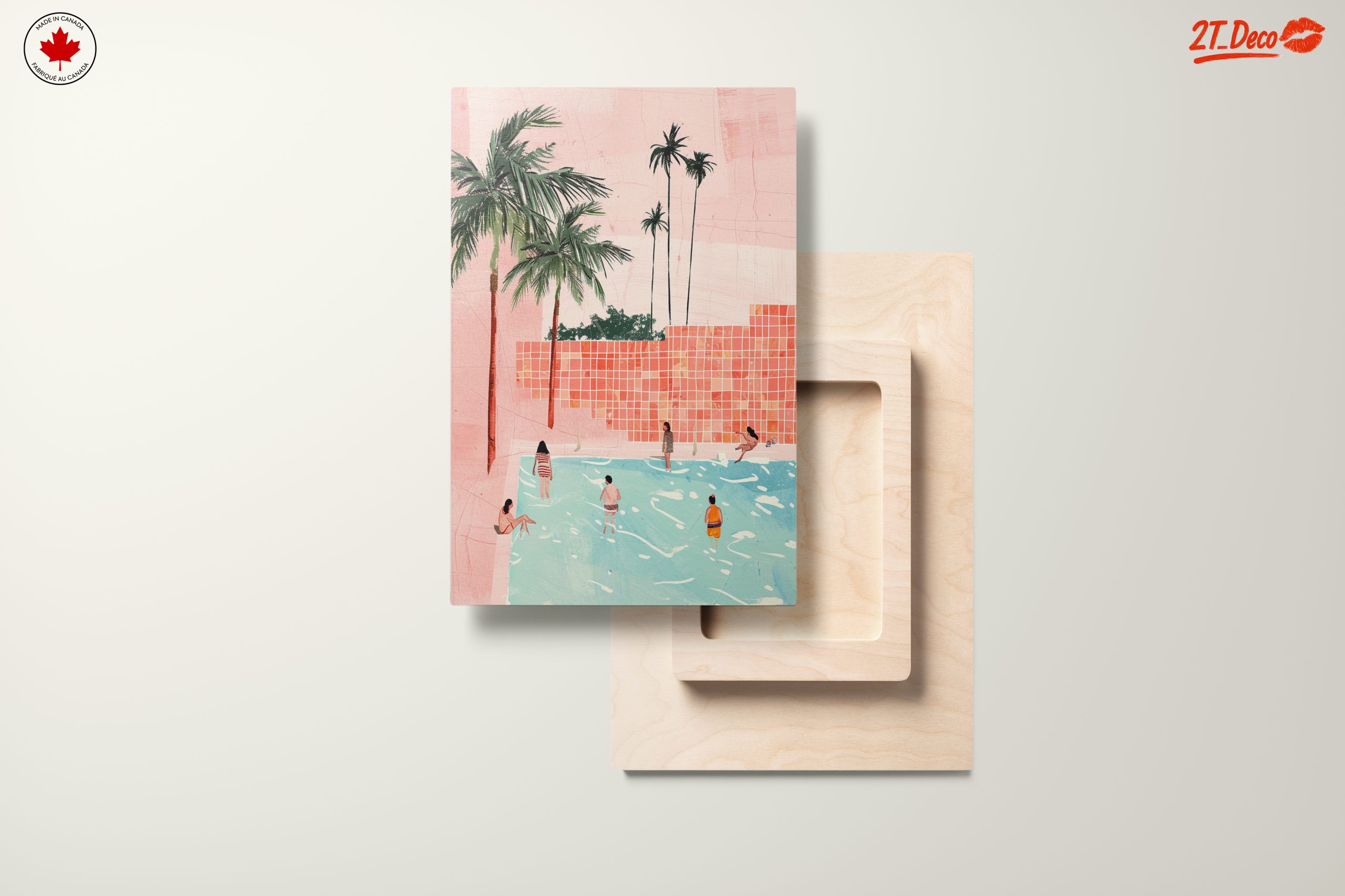 Relaxing Pool Scene in Modern City - Image 11
