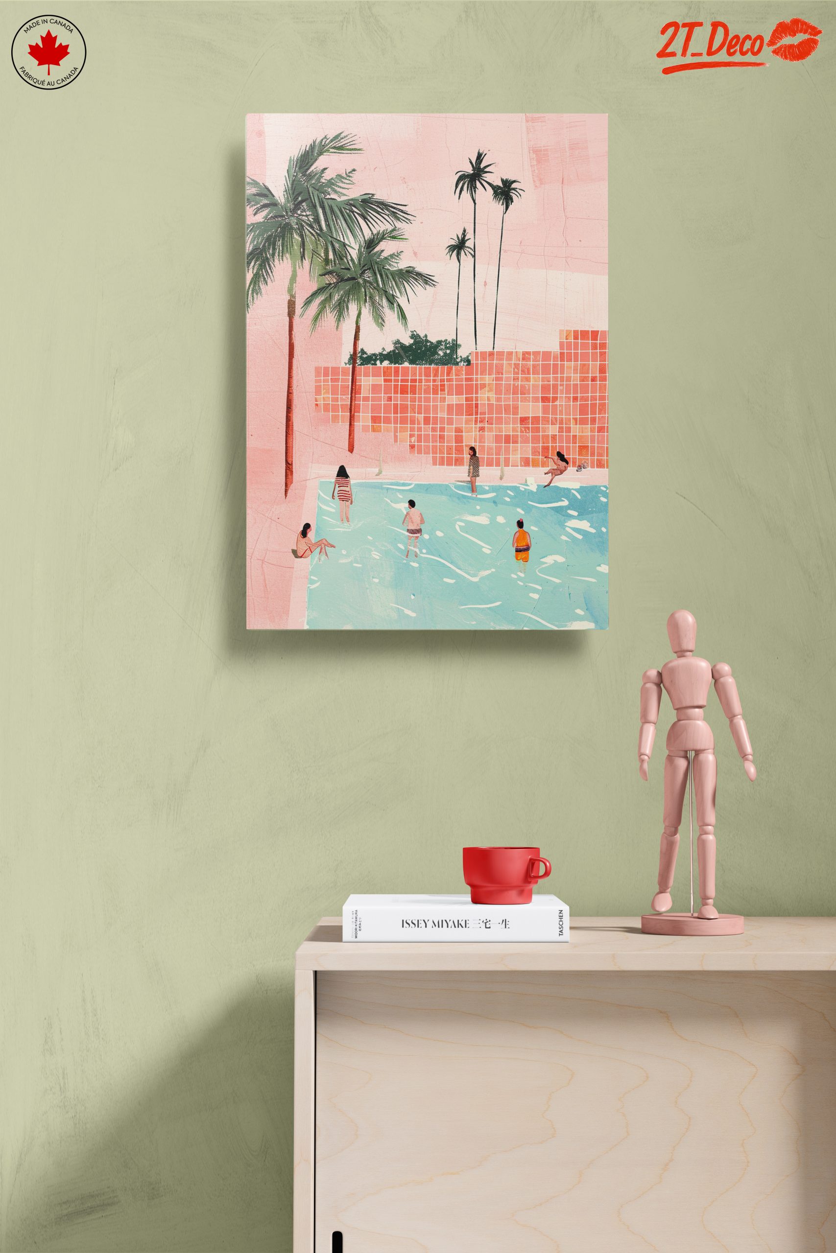 Relaxing Pool Scene in Modern City - Image 14
