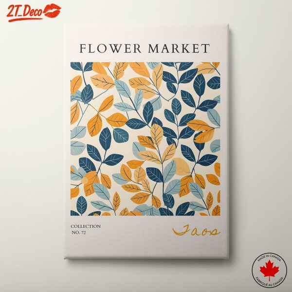 Botanical Leaf Artwork for Home Decor