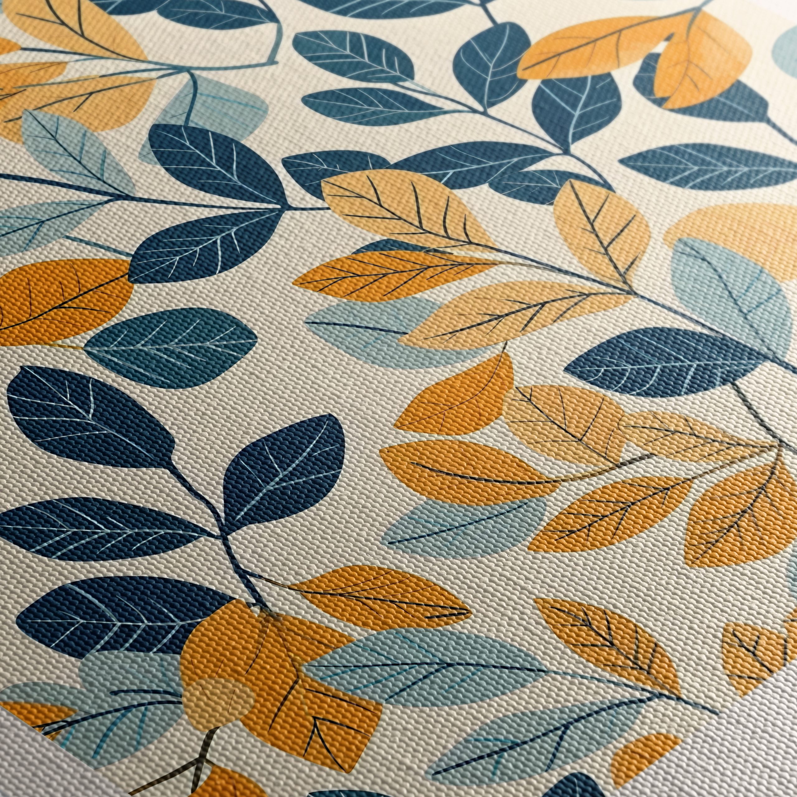 Botanical Leaf Artwork for Home Decor - Image 5