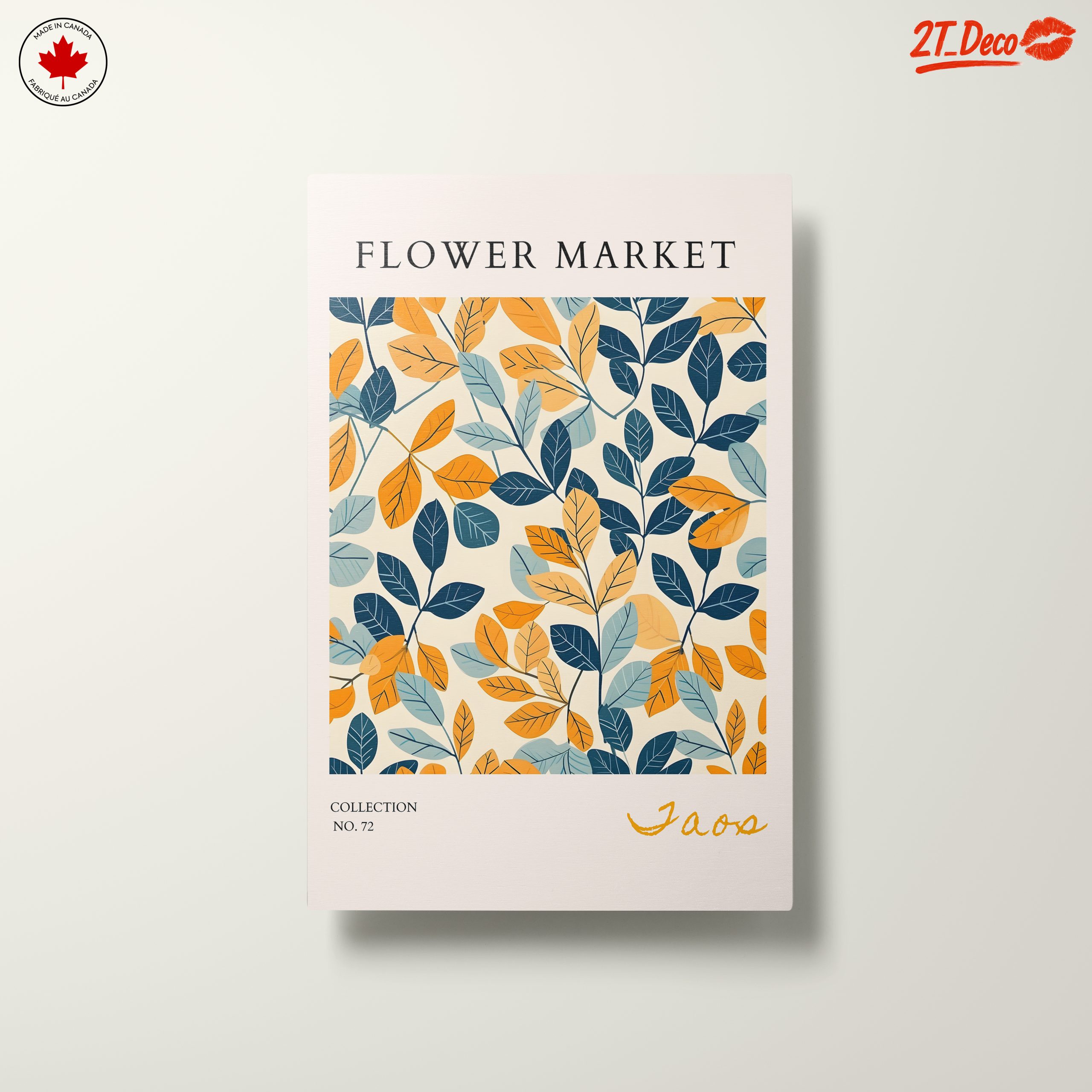 Botanical Leaf Artwork for Home Decor - Image 10