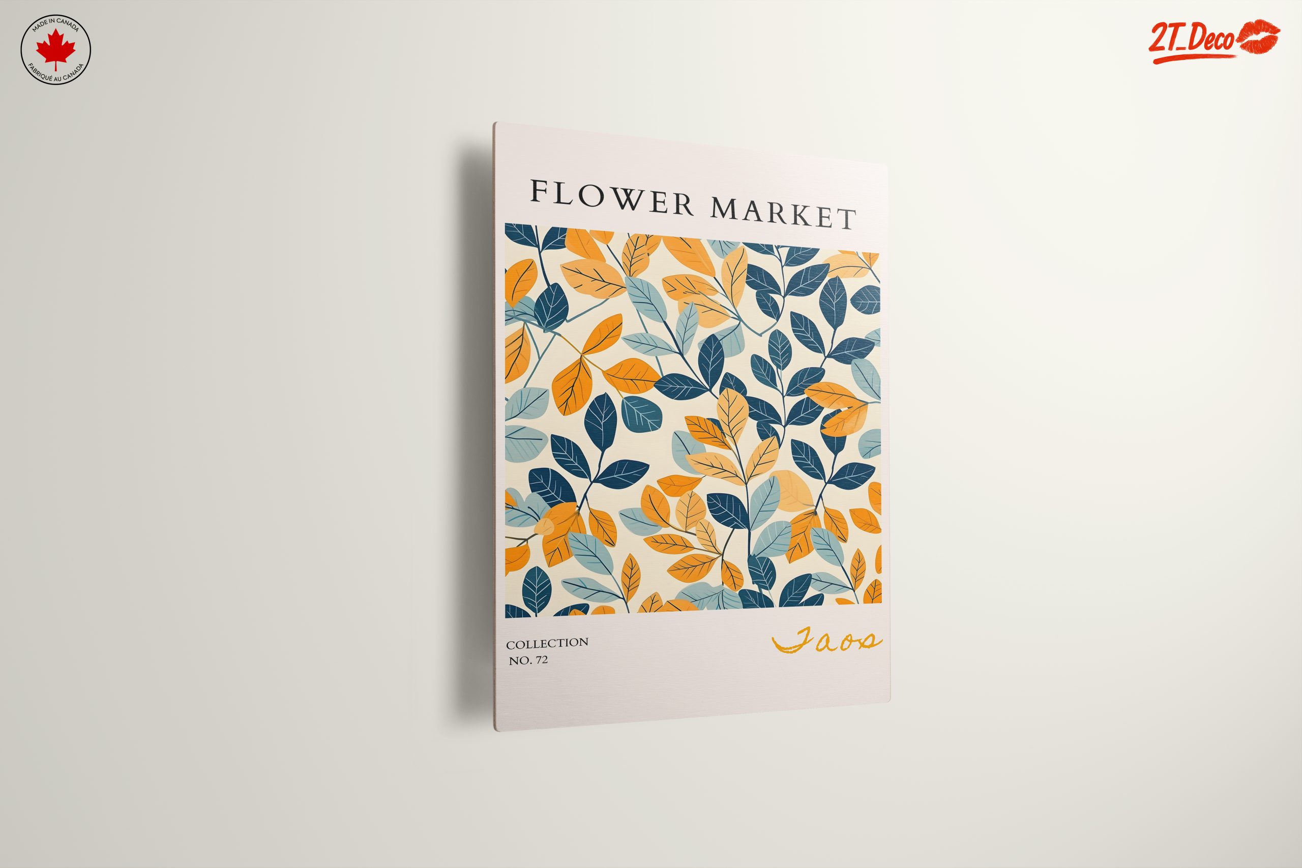 Botanical Leaf Artwork for Home Decor - Image 13