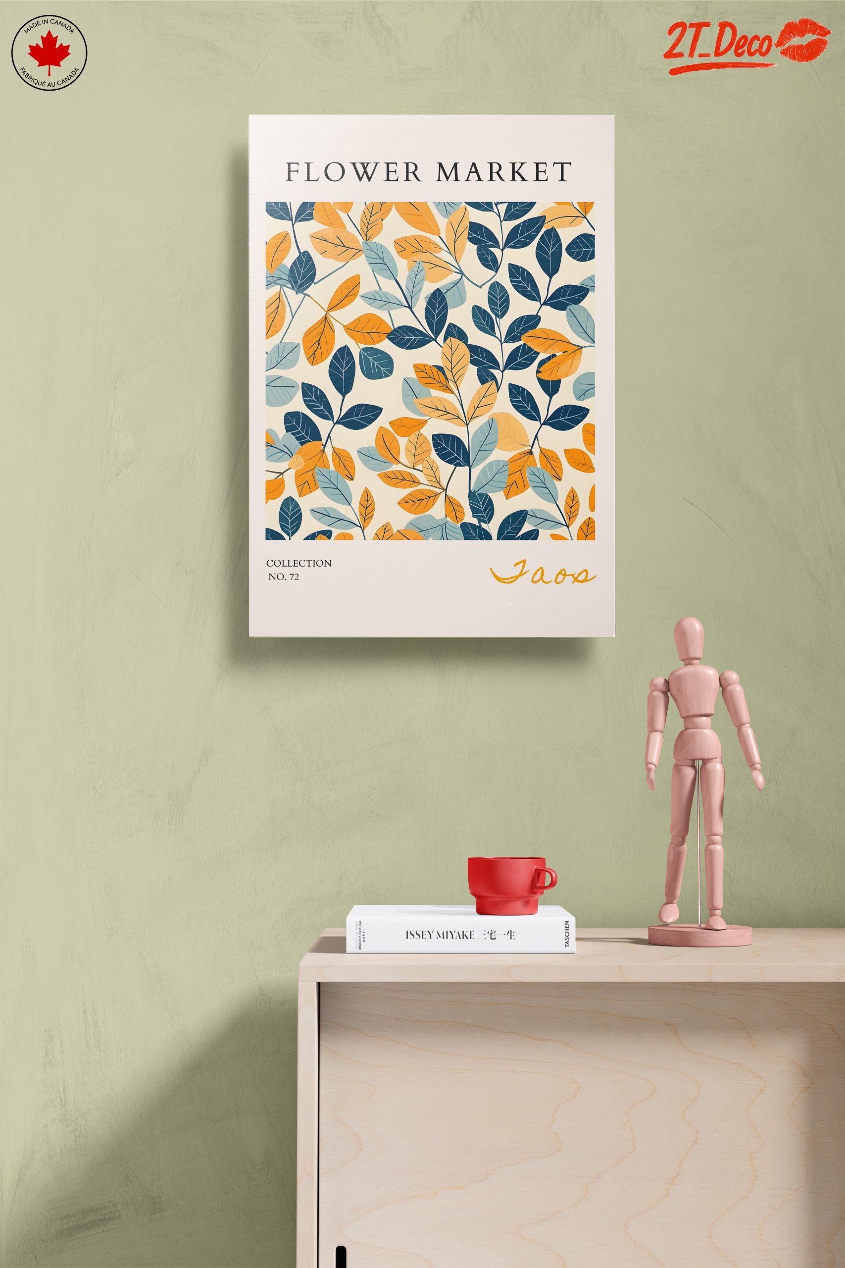 Botanical Leaf Artwork for Home Decor - Image 14
