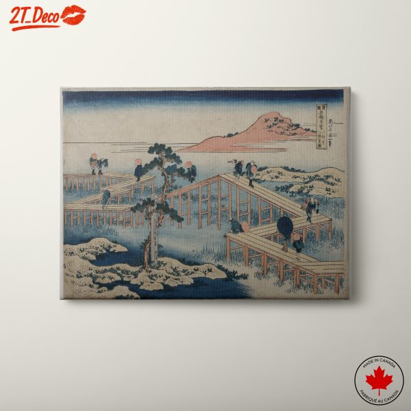 Travelers Crossing Bridges in Historical Chinese Art