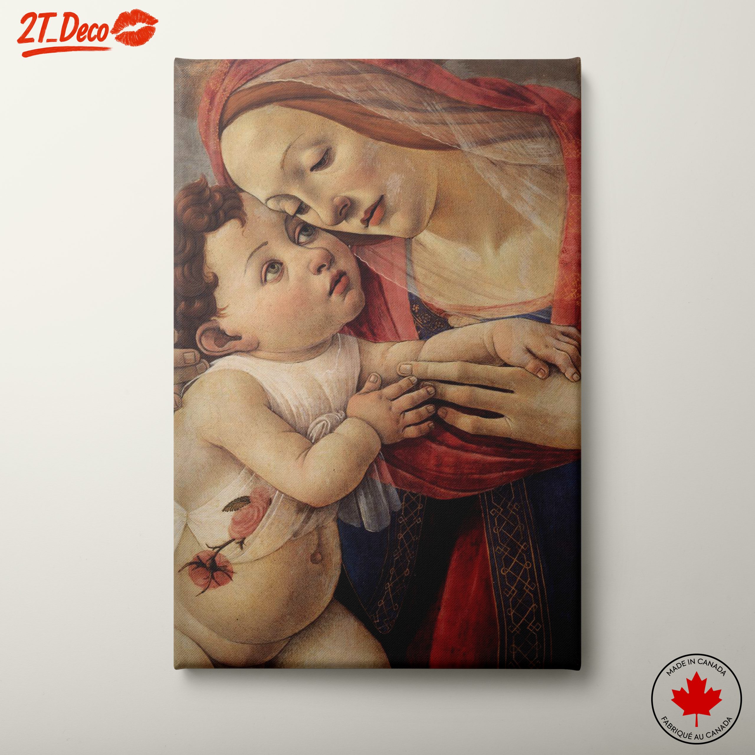 Tender Mother and Child Religious Art