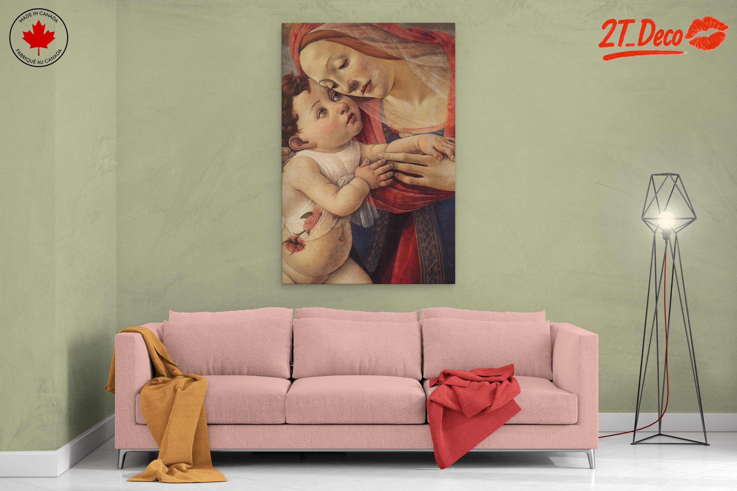 Tender Mother and Child Religious Art - Image 2
