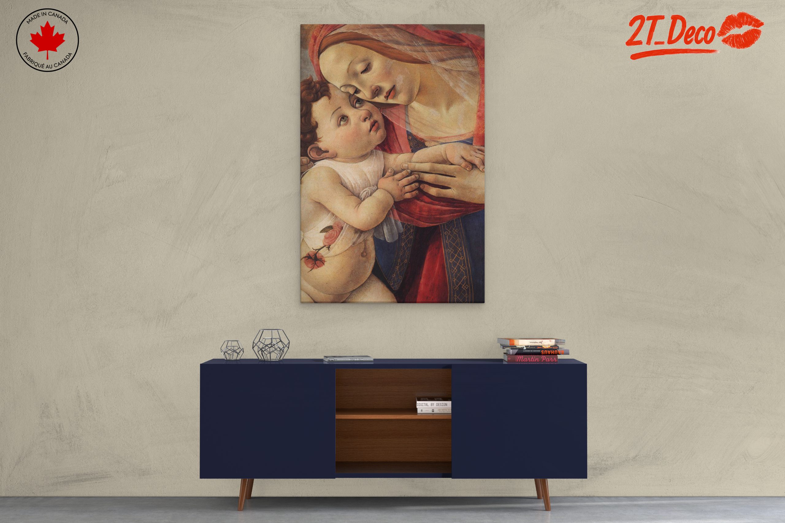 Tender Mother and Child Religious Art - Image 3