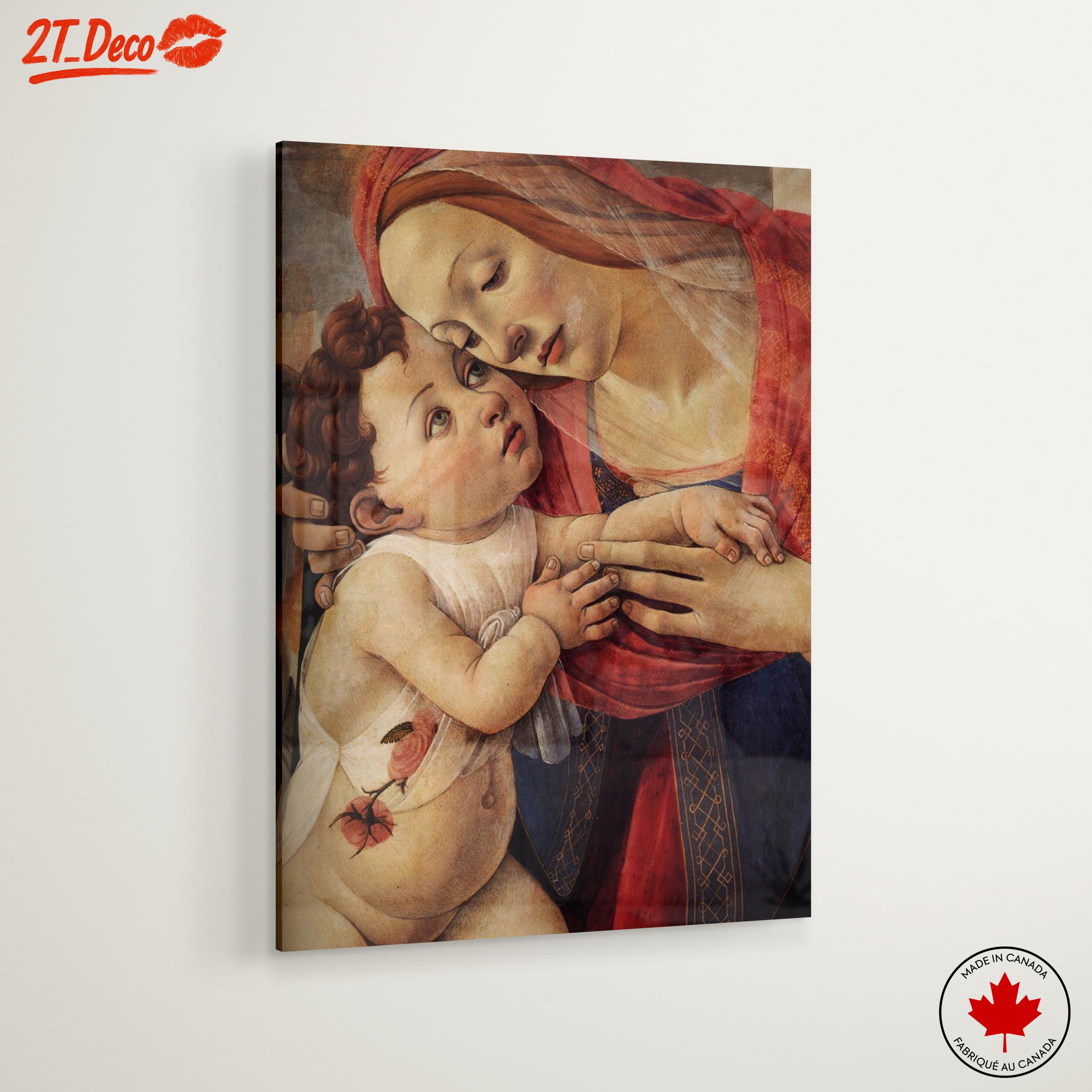 Tender Mother and Child Religious Art - Image 6
