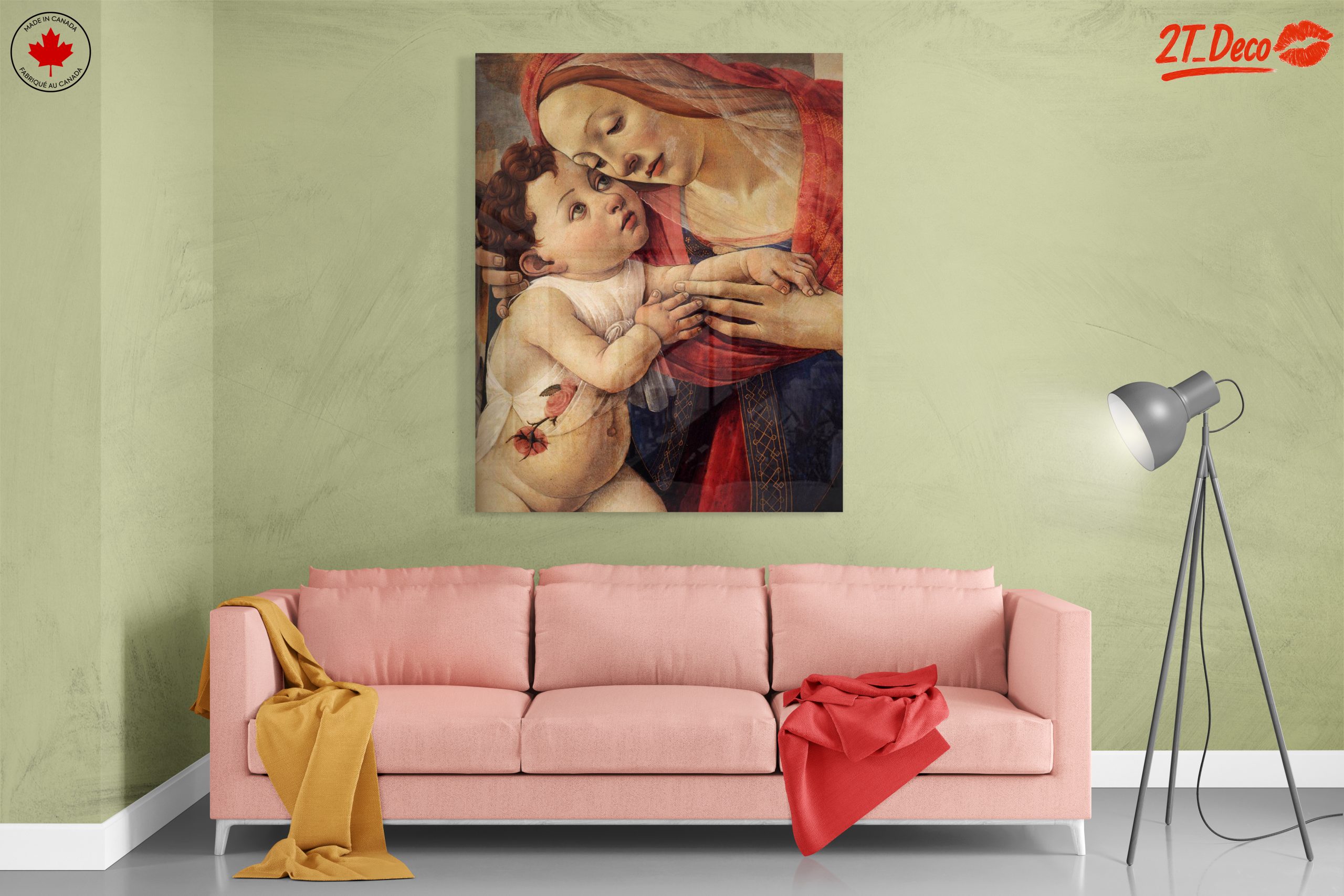 Tender Mother and Child Religious Art - Image 7