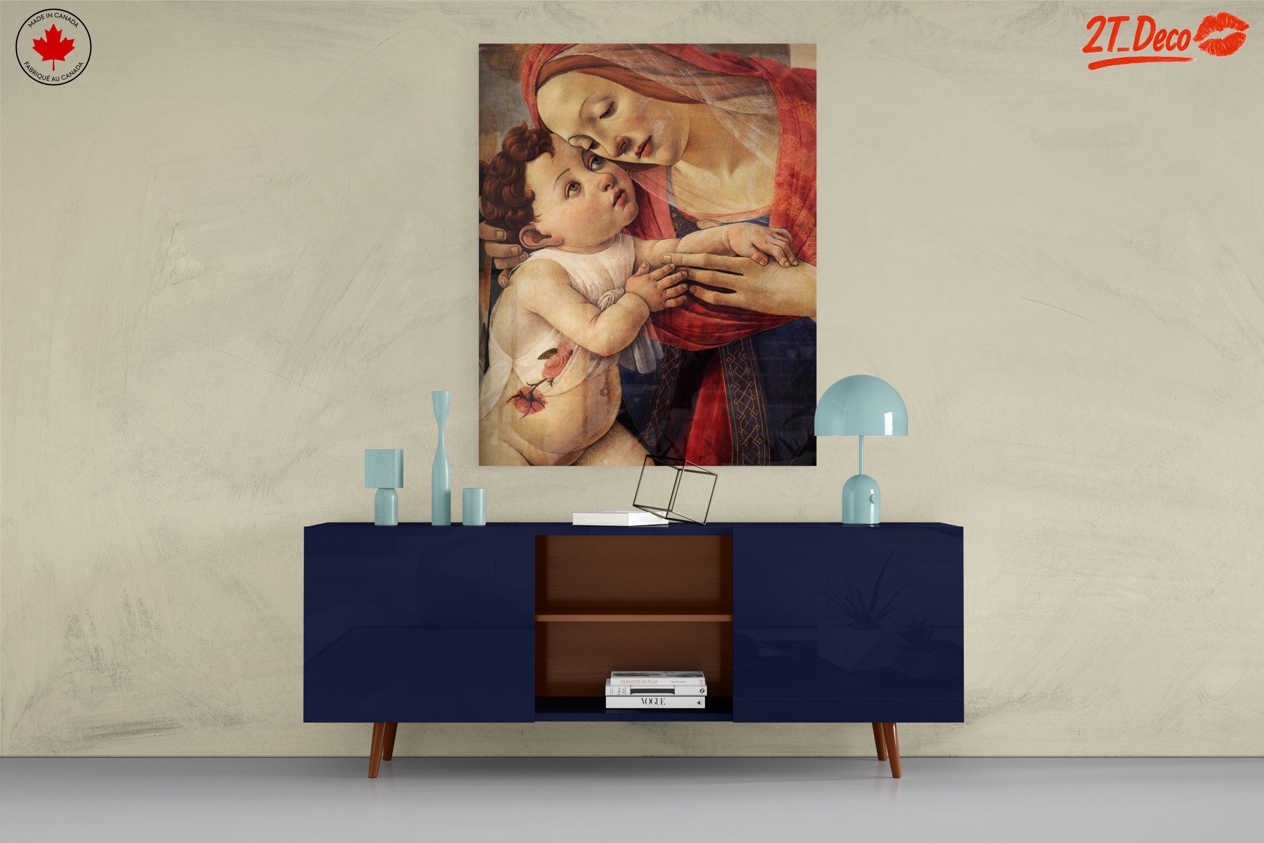 Tender Mother and Child Religious Art - Image 8