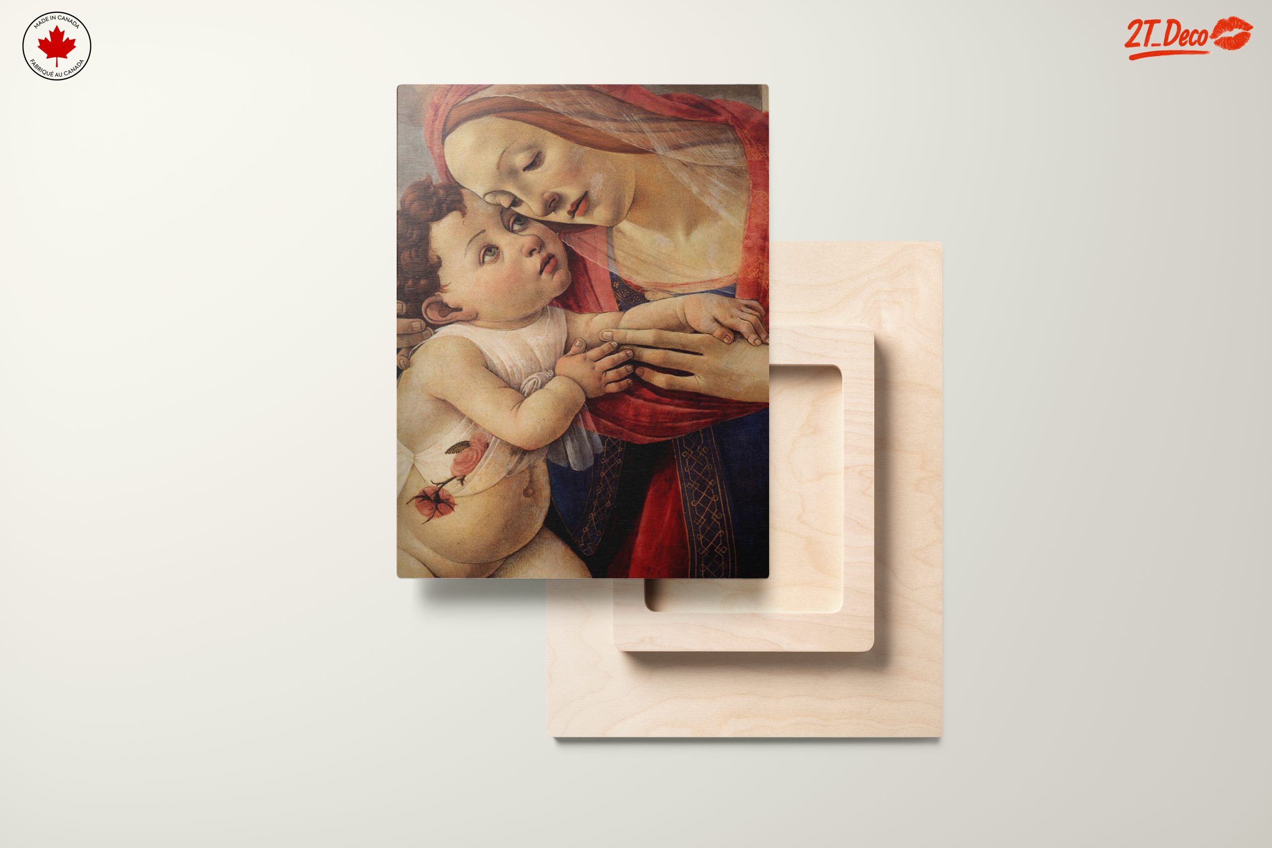 Tender Mother and Child Religious Art - Image 11