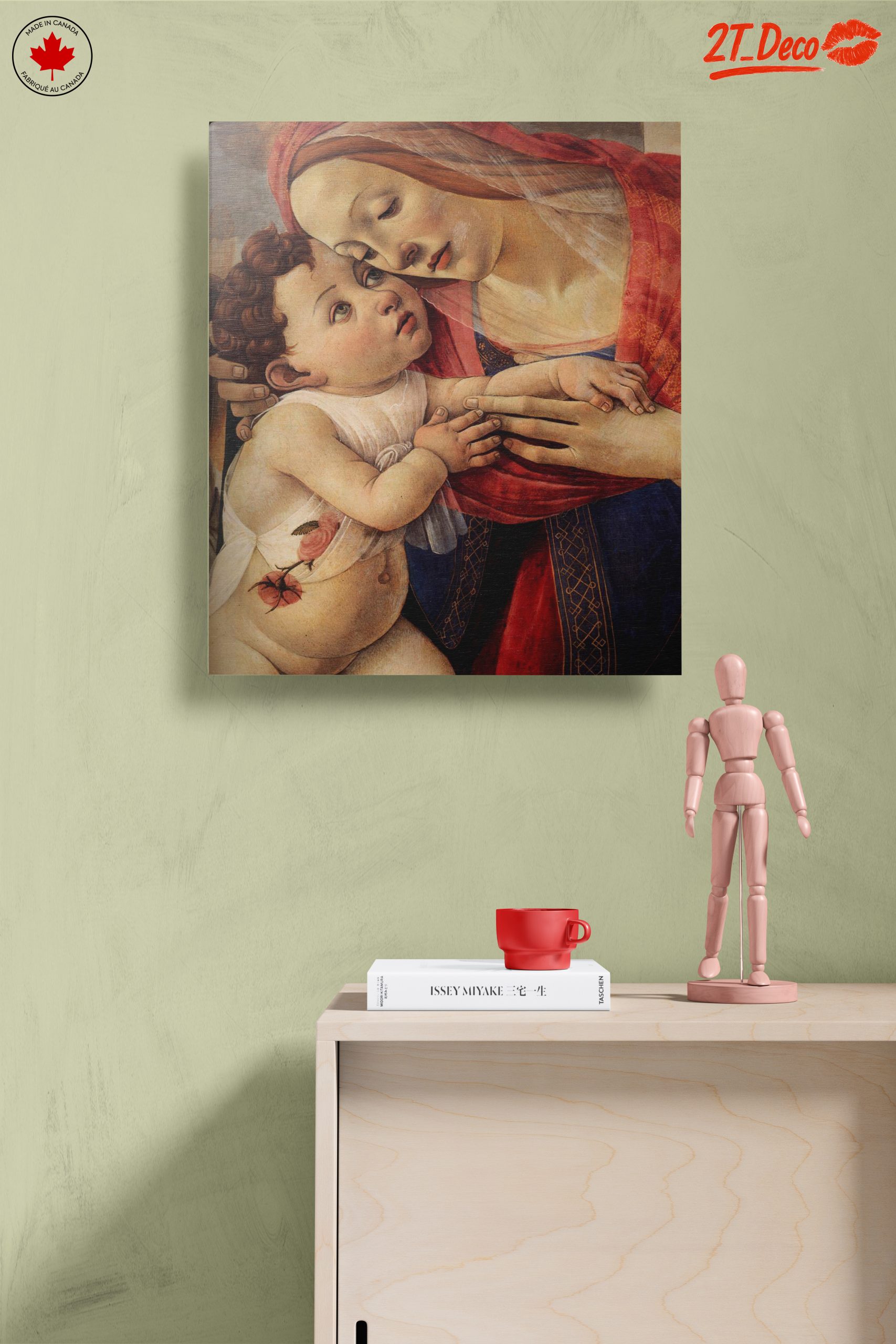 Tender Mother and Child Religious Art - Image 14