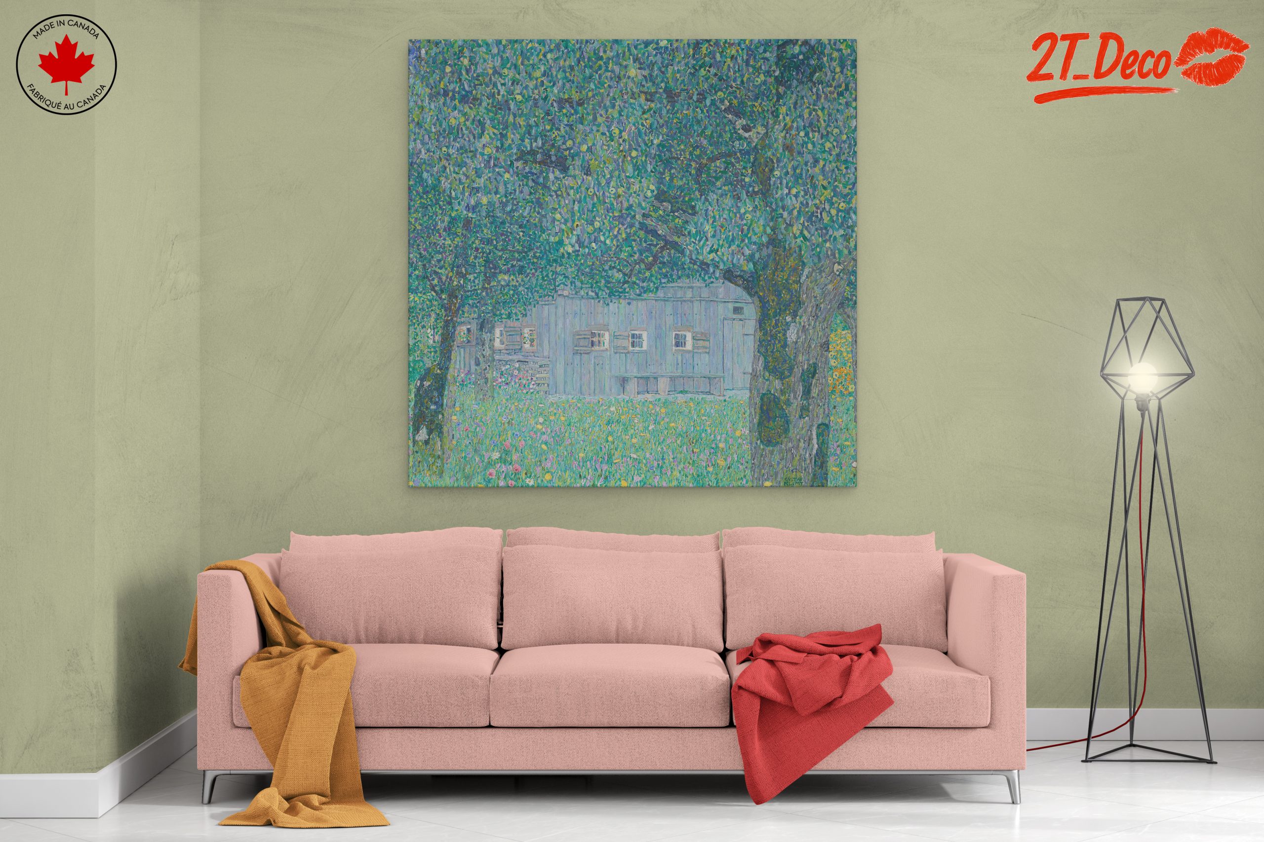Vibrant Nature Landscape with Flowers and Trees - Image 2