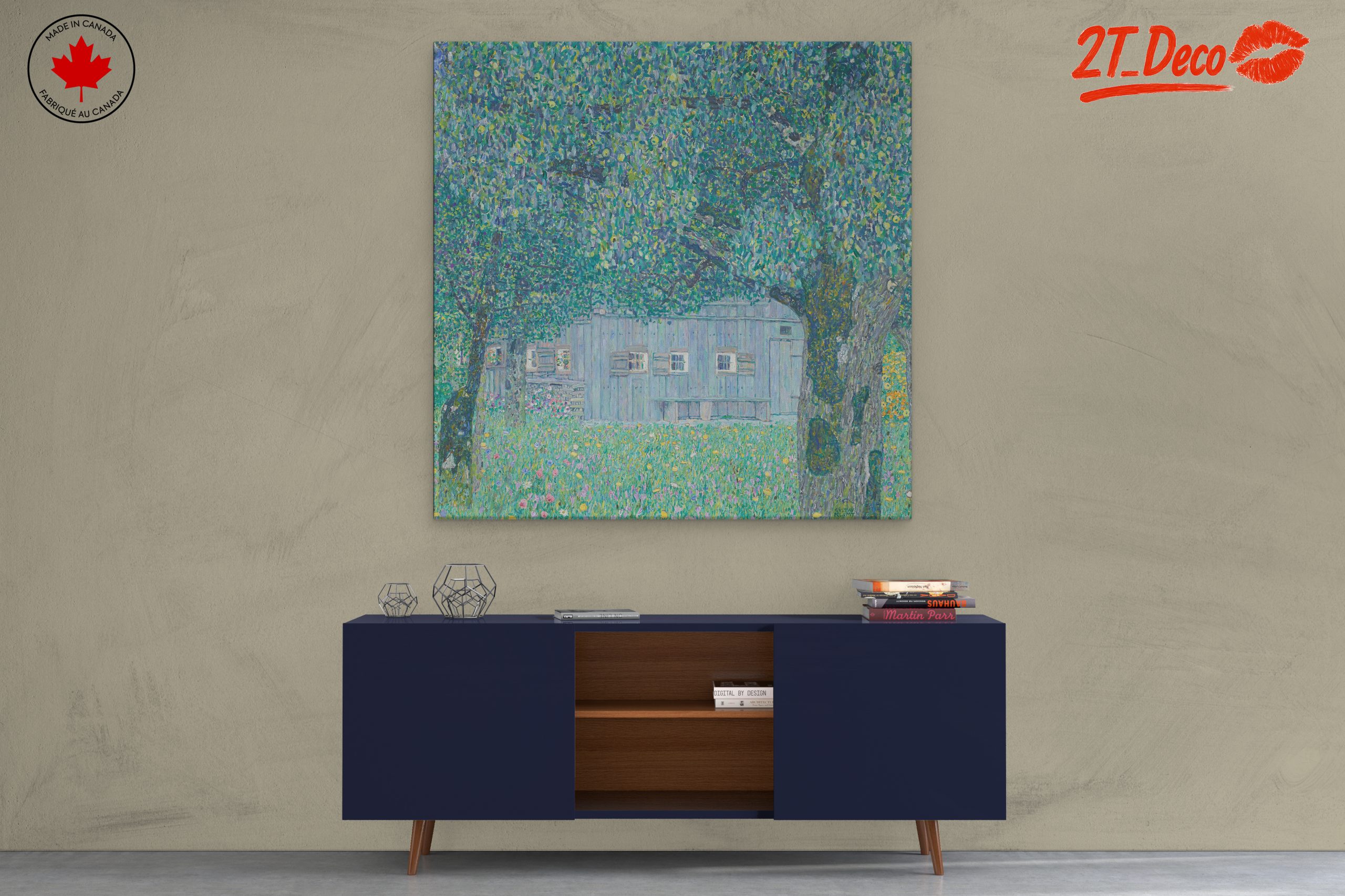 Vibrant Nature Landscape with Flowers and Trees - Image 3