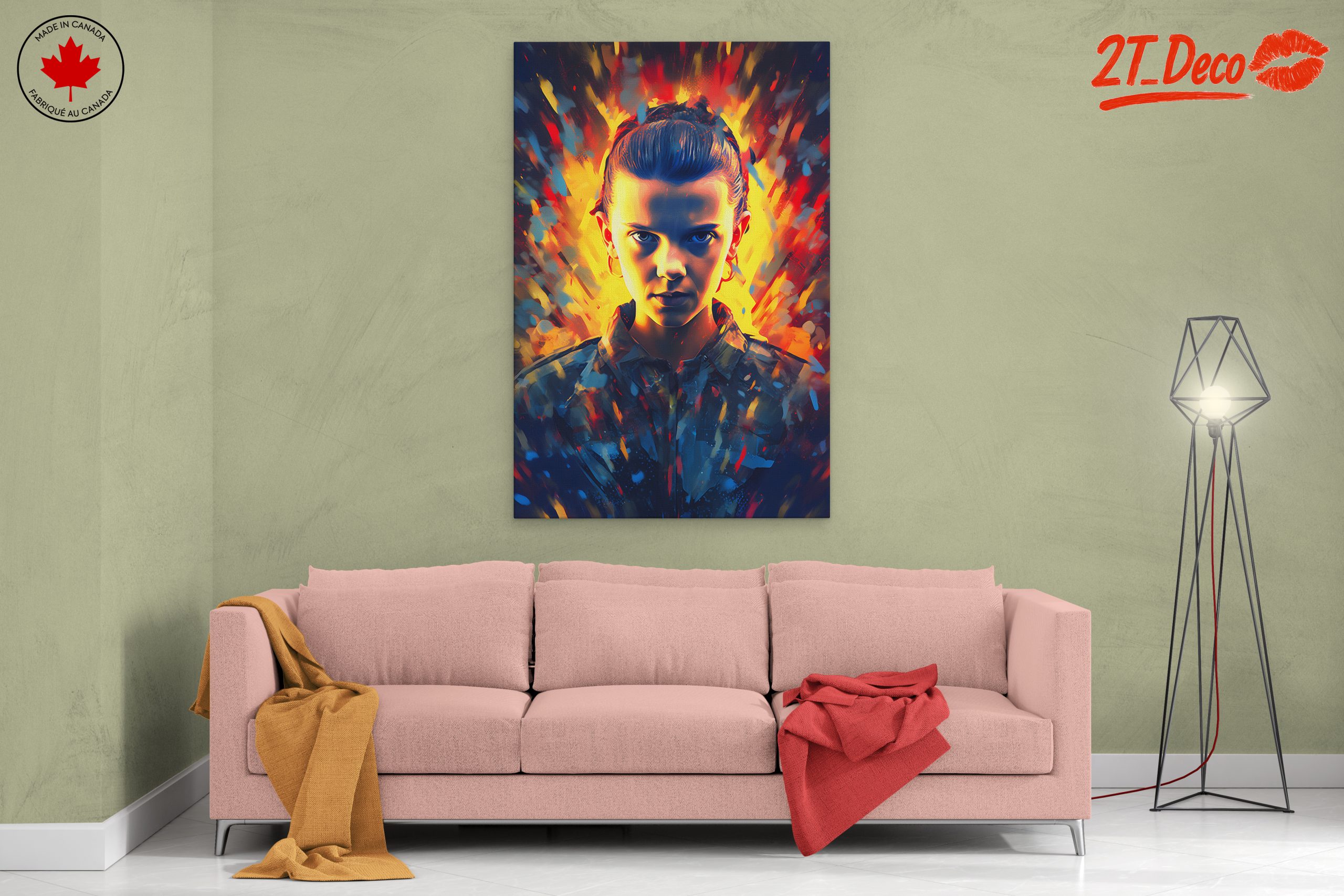Bold Contemporary Character Artwork - Image 2