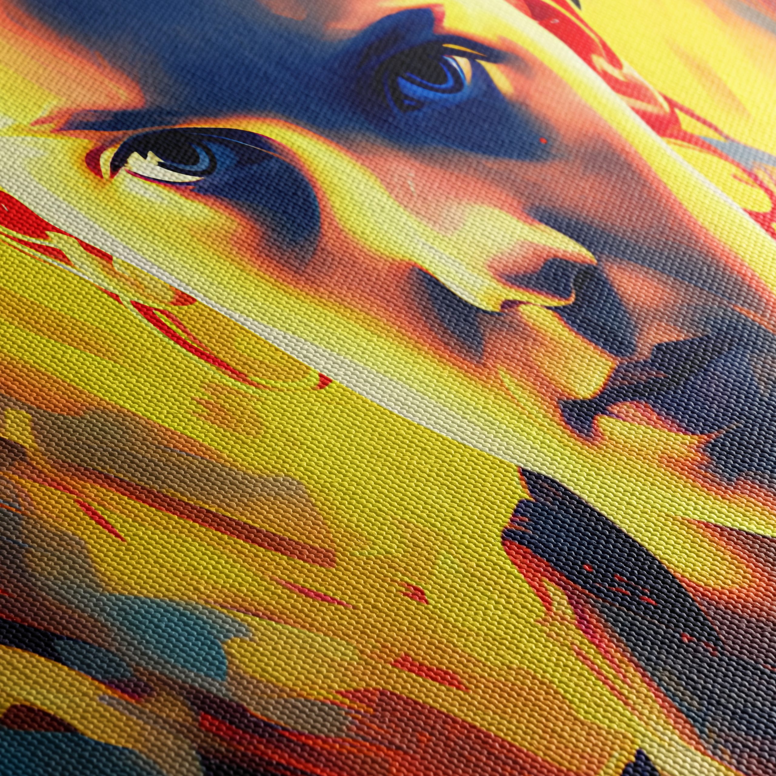 Bold Contemporary Character Artwork - Image 5