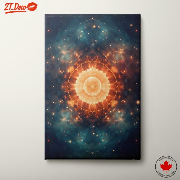 Vibrant Cosmic Abstract Artwork 2
