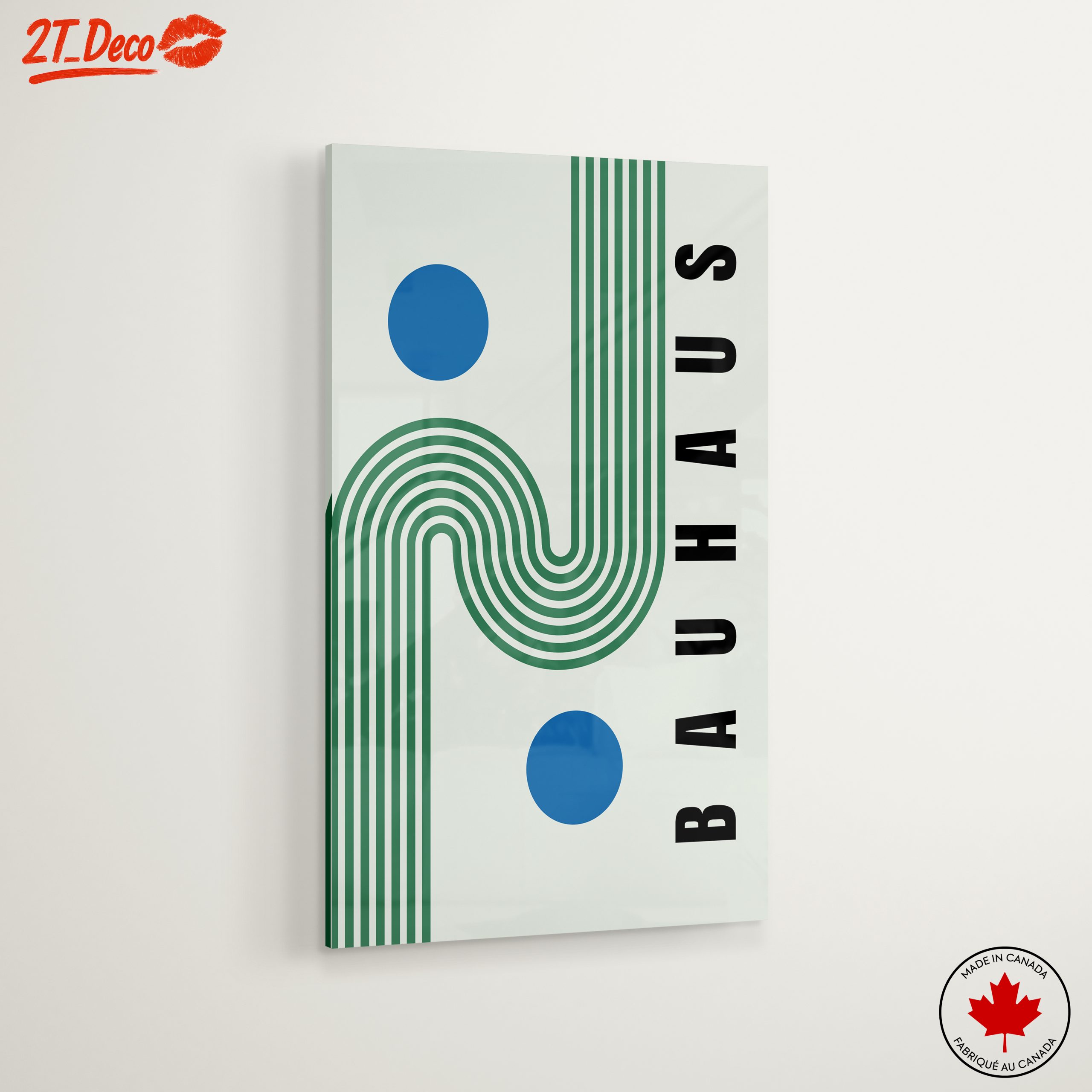 Bauhaus Geometric Art with Bold Colors - Image 6