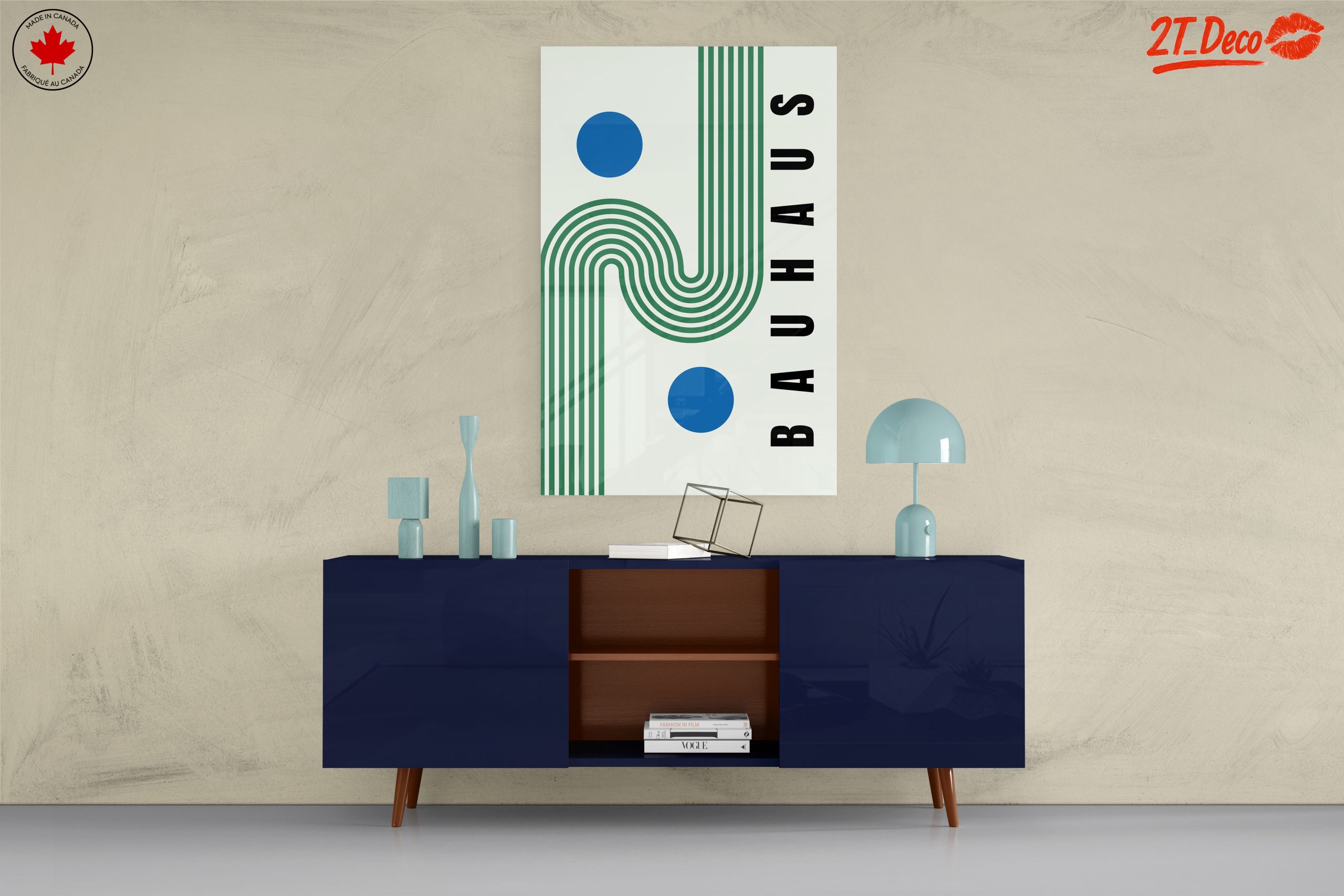 Bauhaus Geometric Art with Bold Colors - Image 8