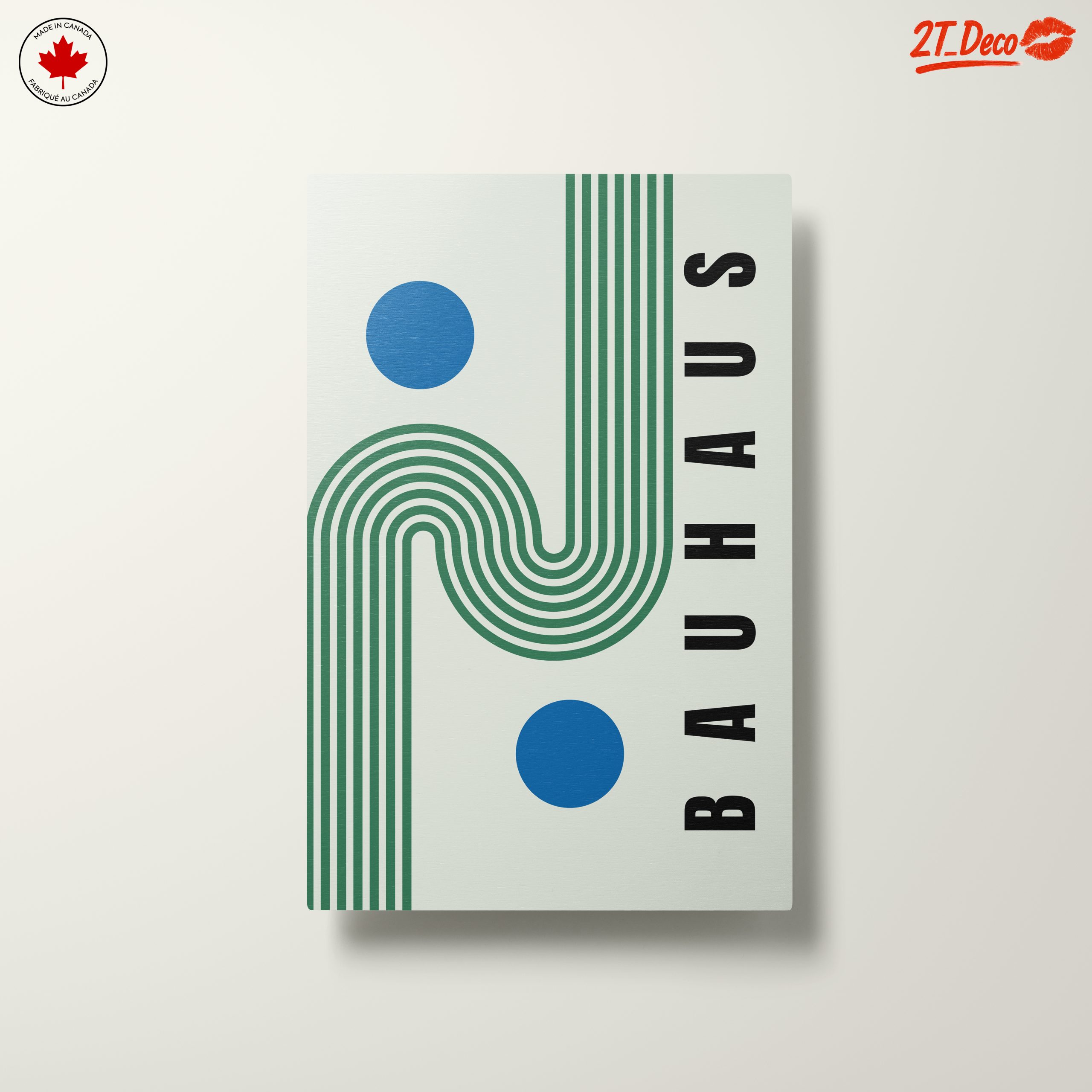 Bauhaus Geometric Art with Bold Colors - Image 10