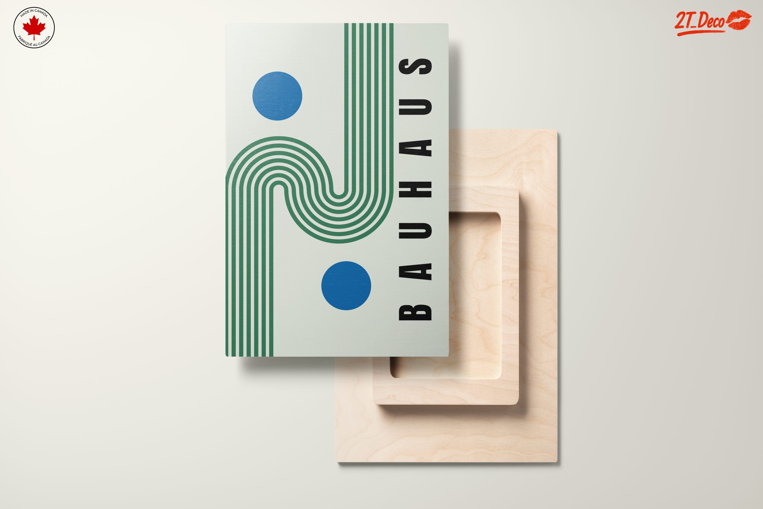 Bauhaus Geometric Art with Bold Colors - Image 11