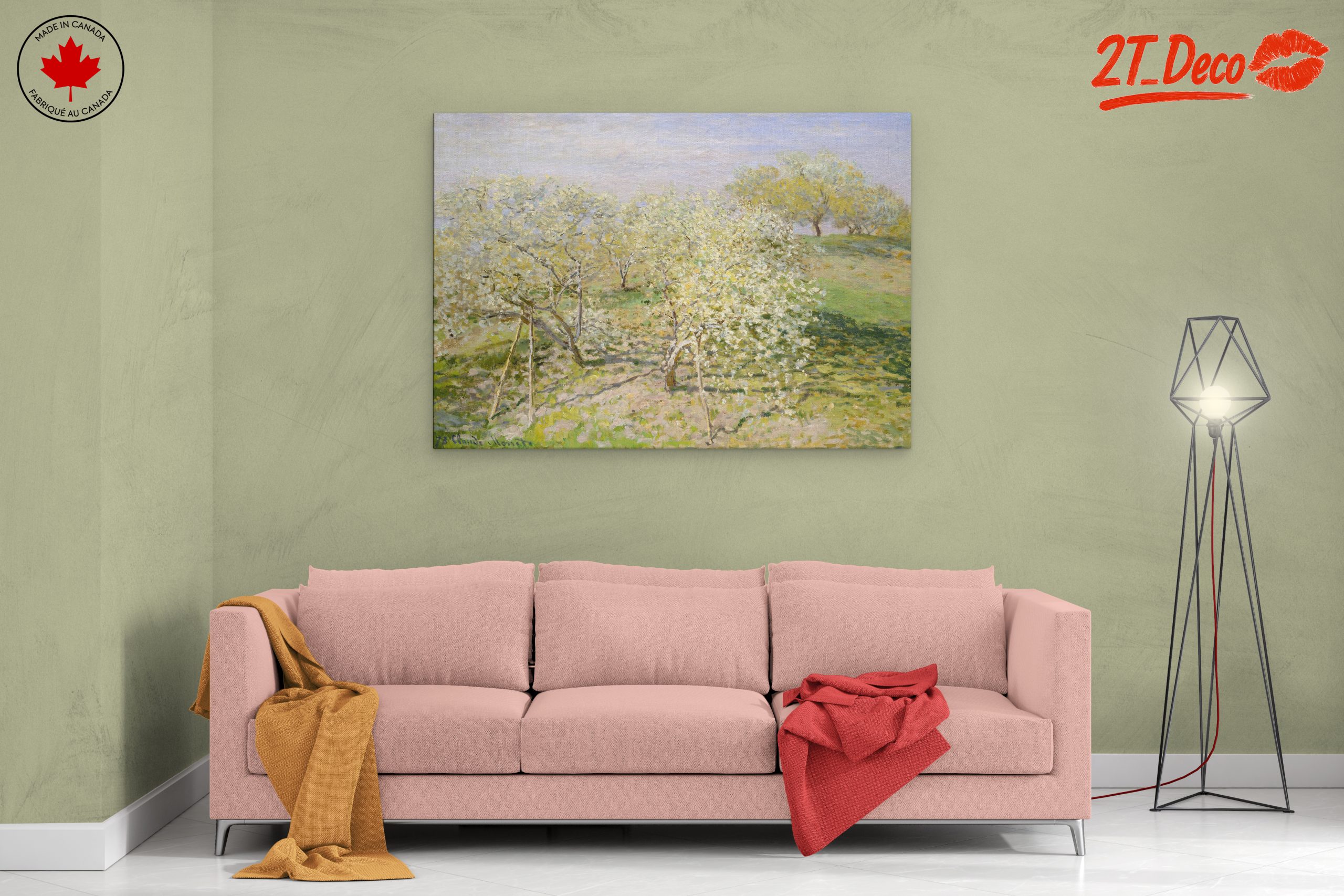 Lush Blooming Trees in Spring - Image 2