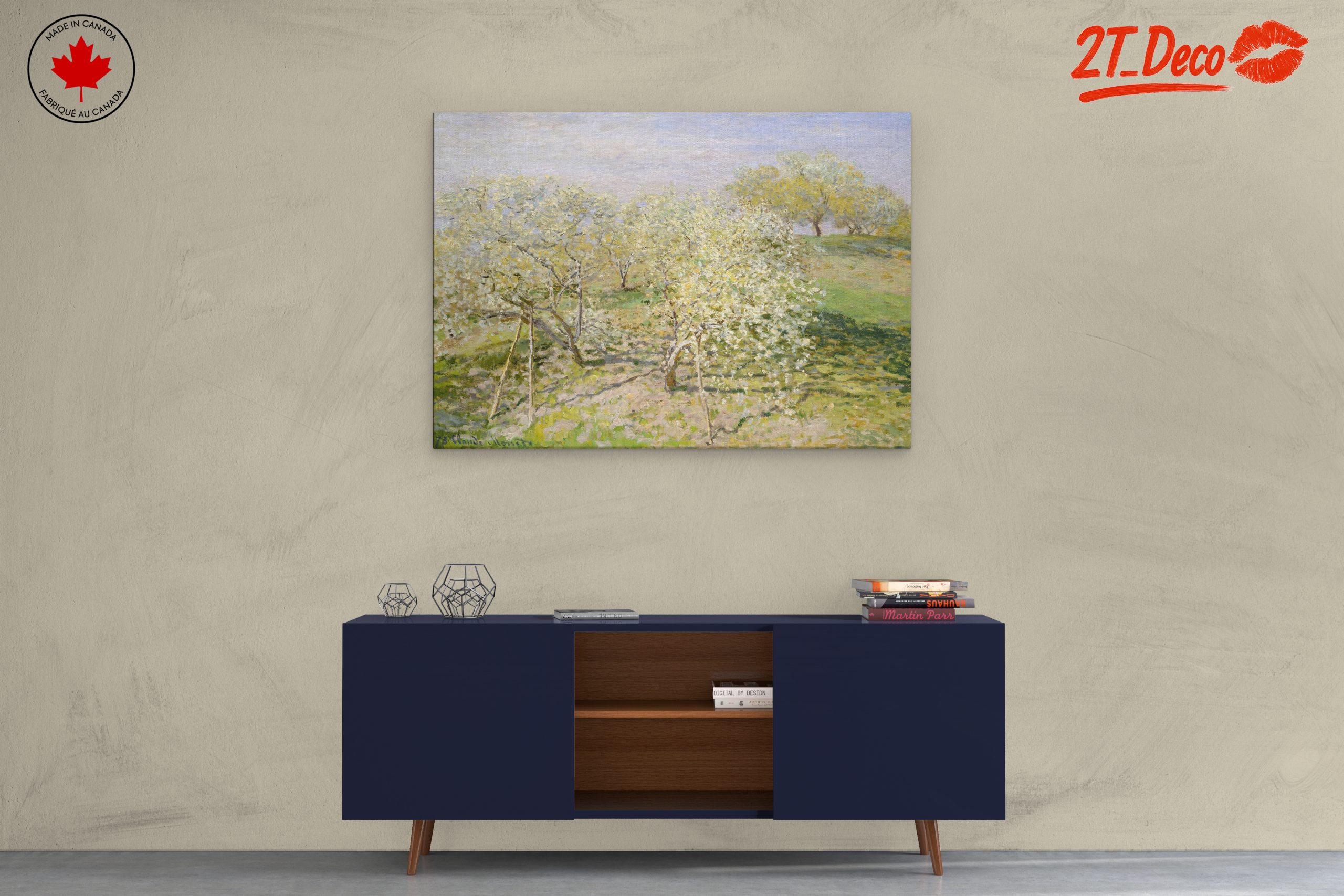 Lush Blooming Trees in Spring - Image 3