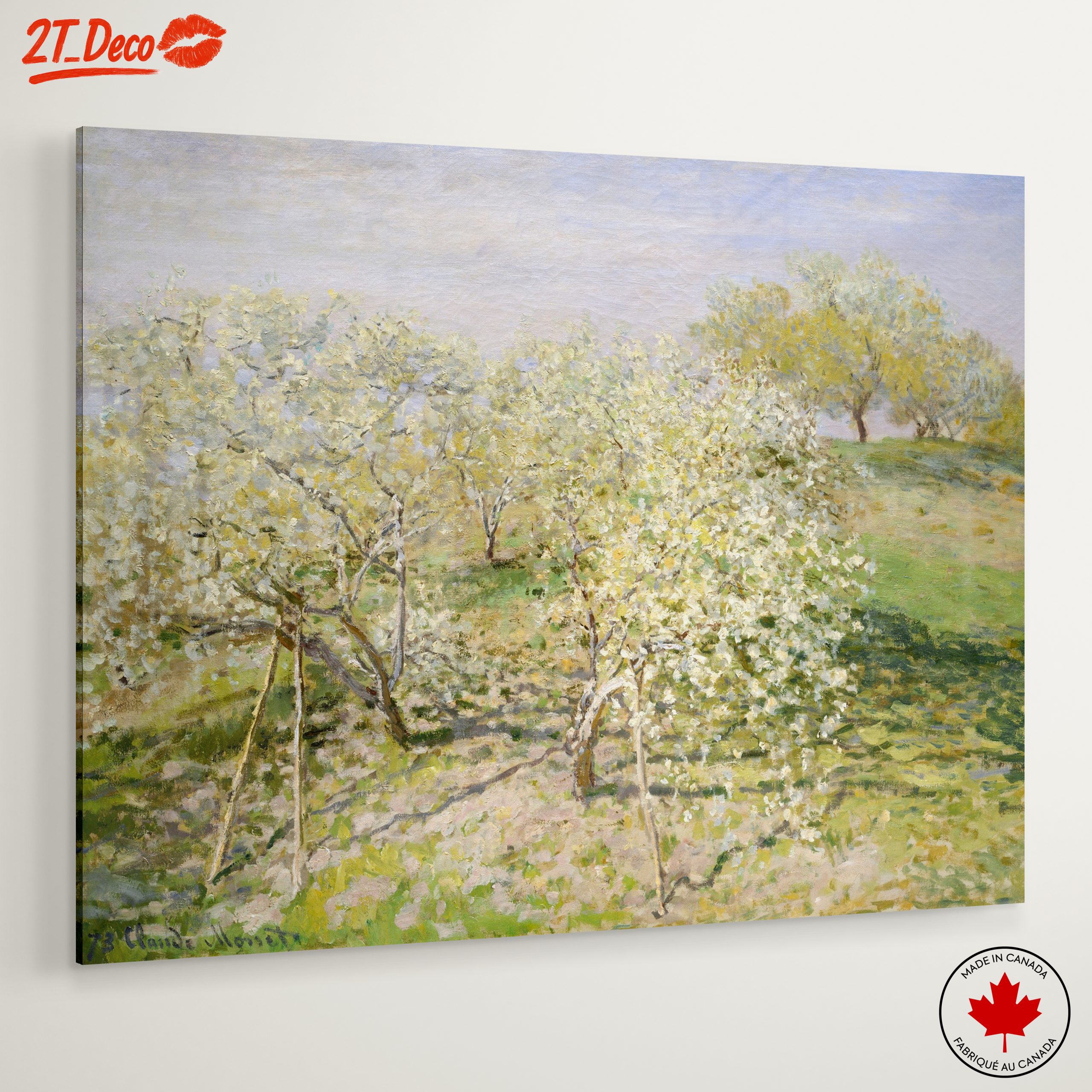 Lush Blooming Trees in Spring - Image 6