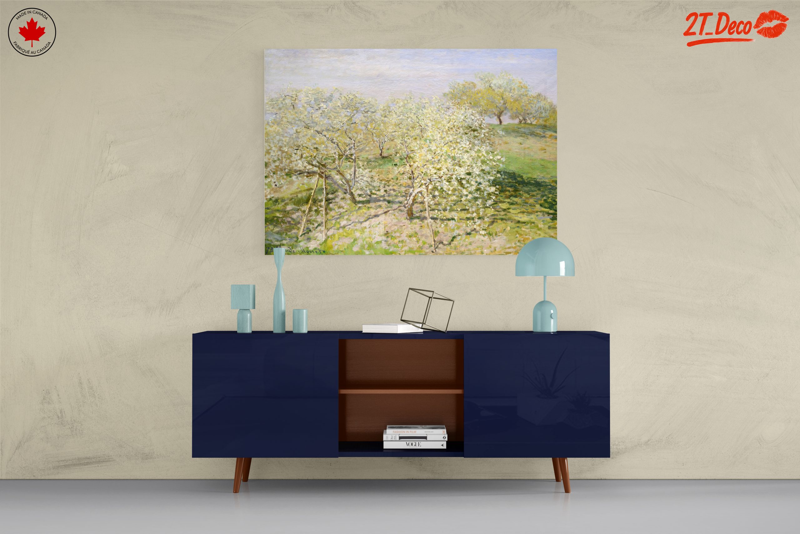 Lush Blooming Trees in Spring - Image 8