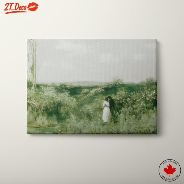 Serene Nature Landscape with Couple