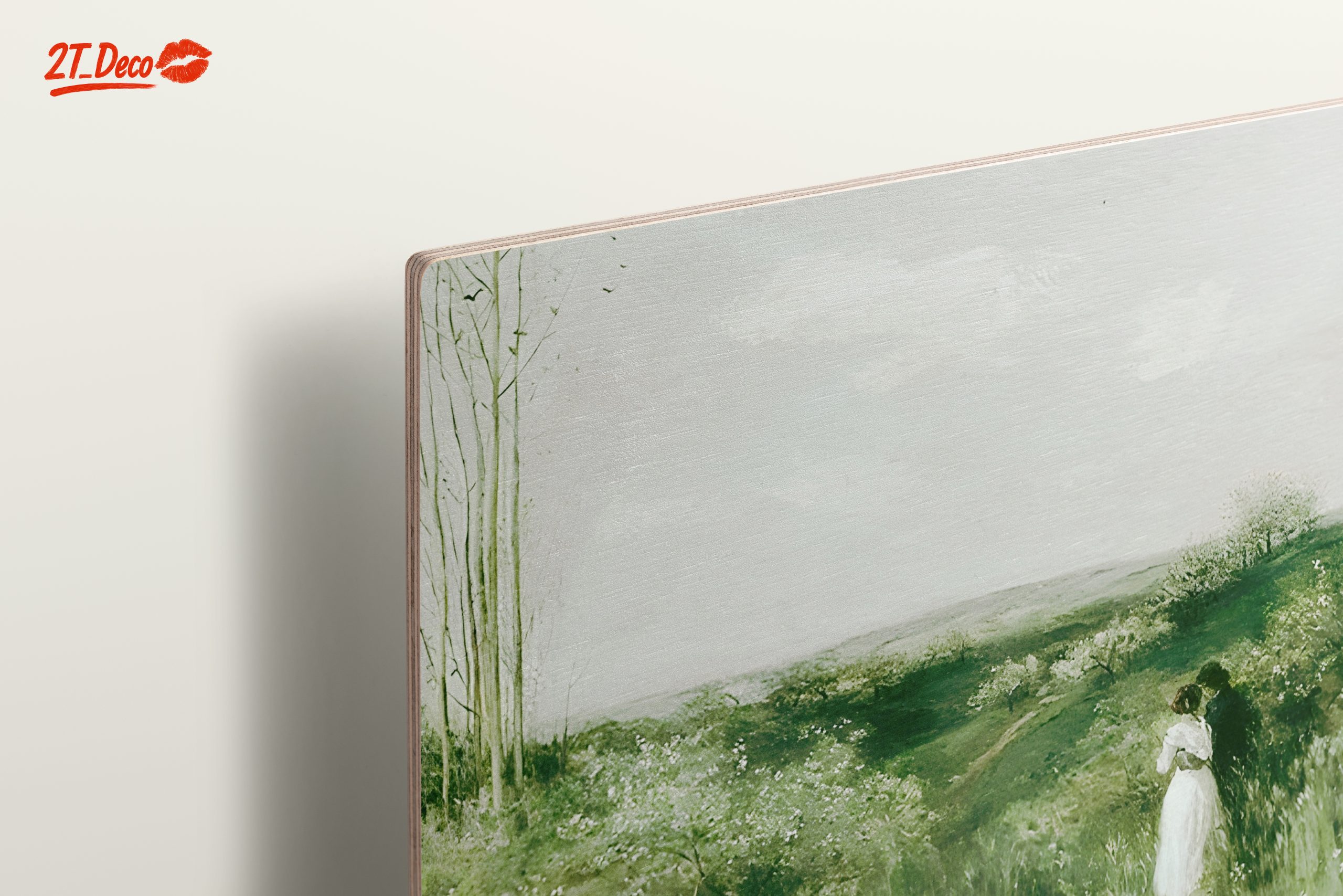 Serene Nature Landscape with Couple - Image 15