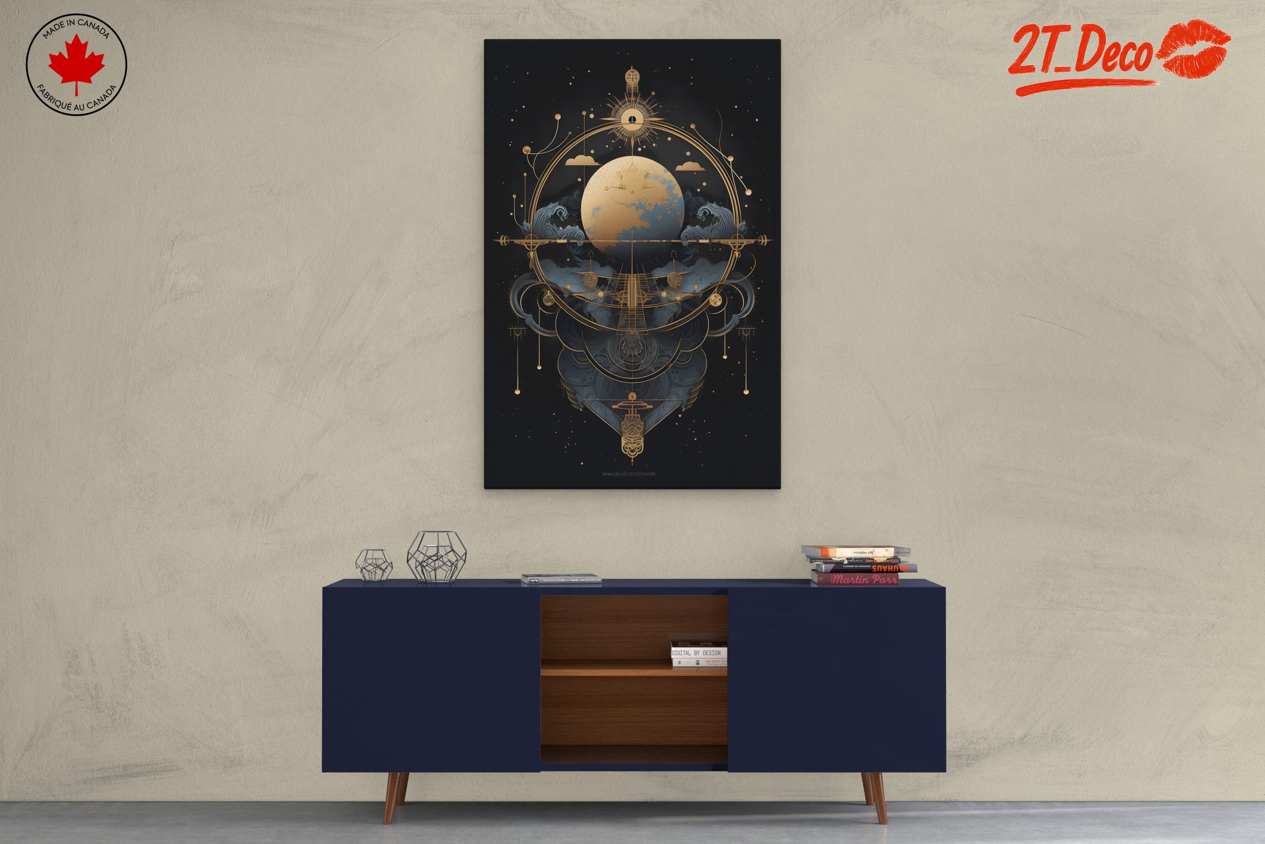 Celestial Cosmic Abstract Artwork - Image 3