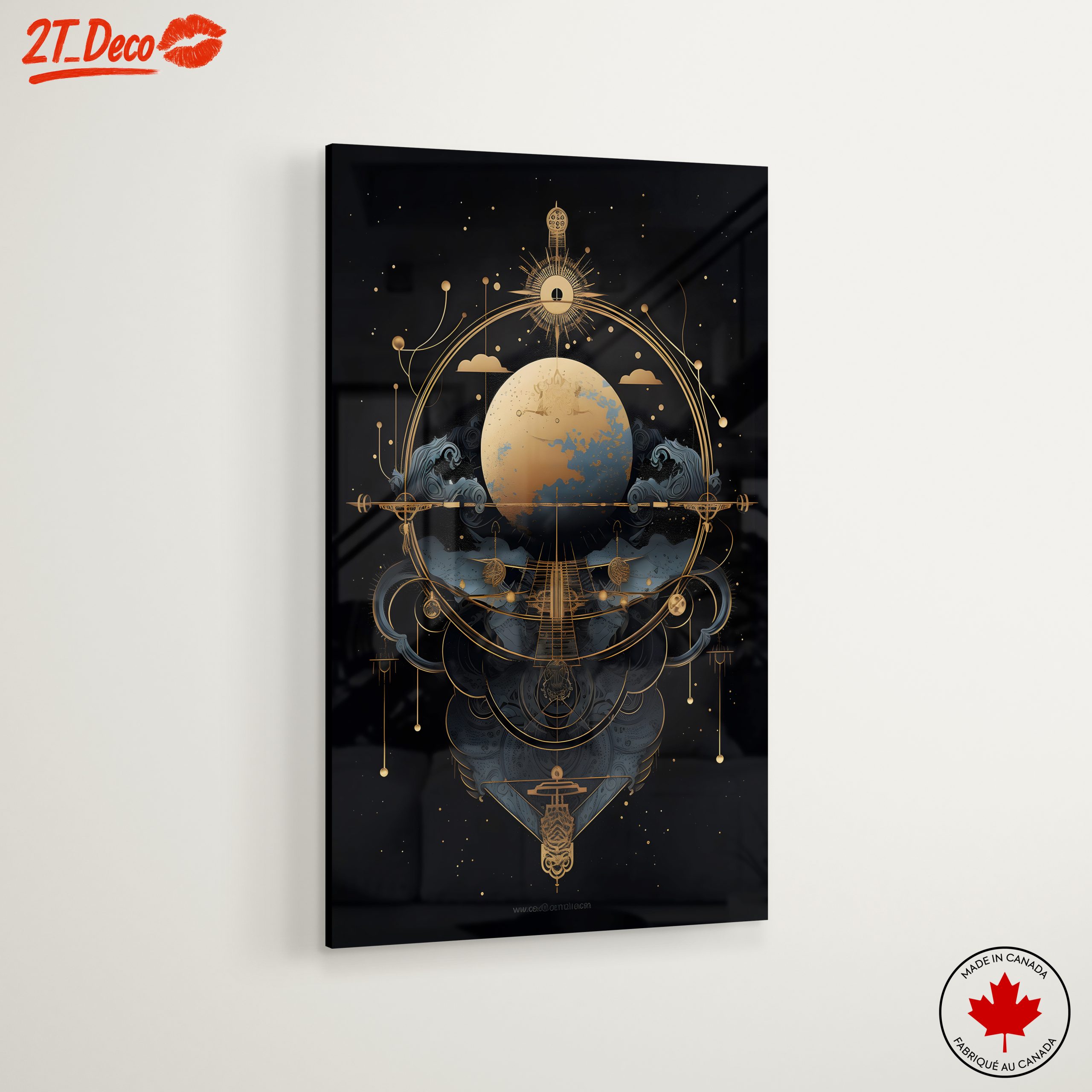 Celestial Cosmic Abstract Artwork - Image 6