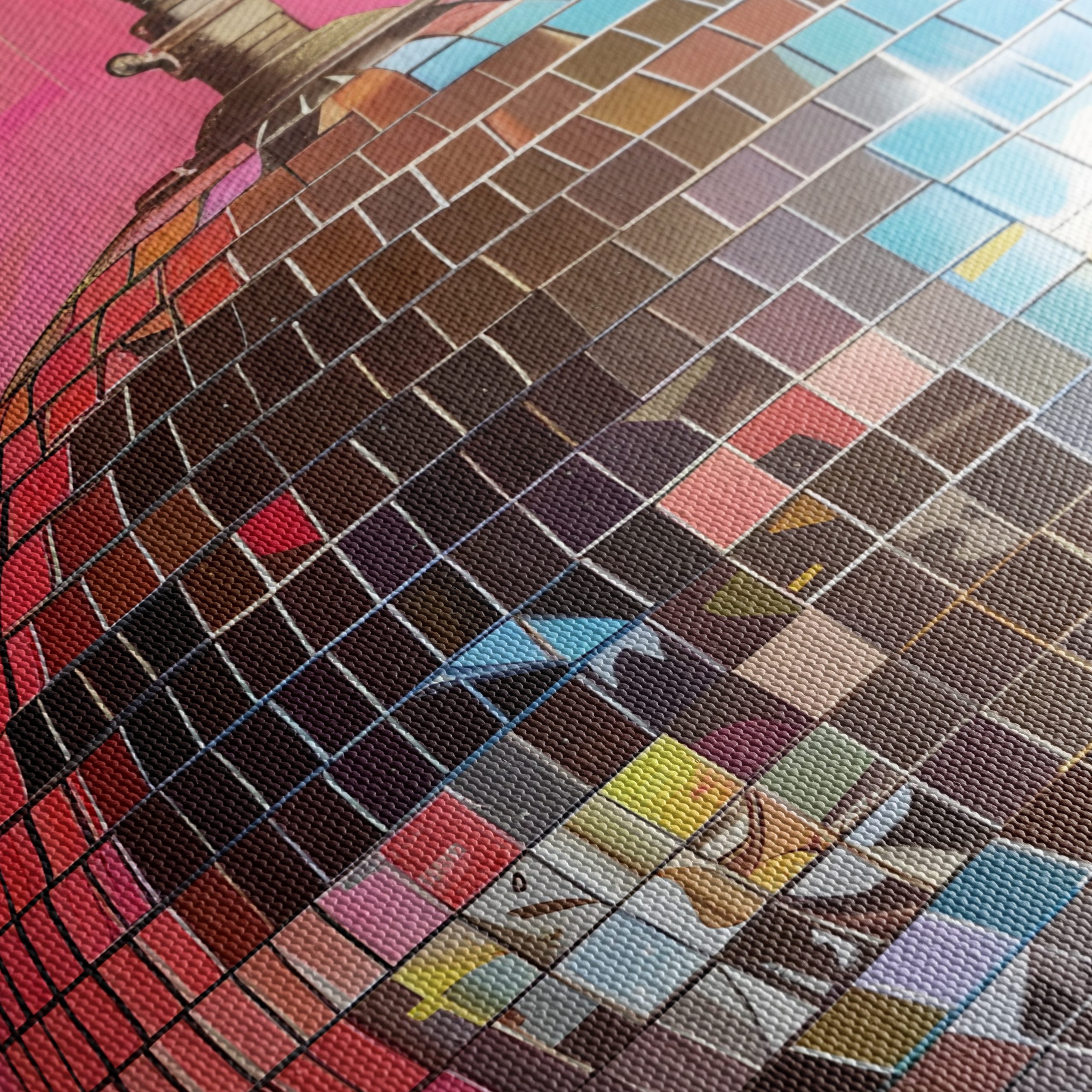 Disco Ball Against Vibrant Background - Image 5