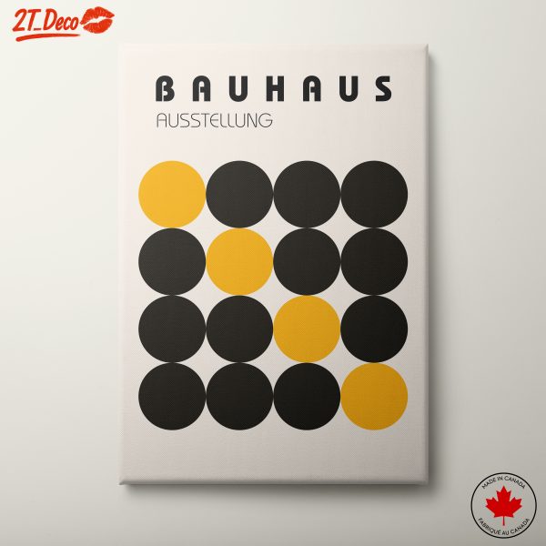 Bauhaus Exhibition Art with Geometric Shapes