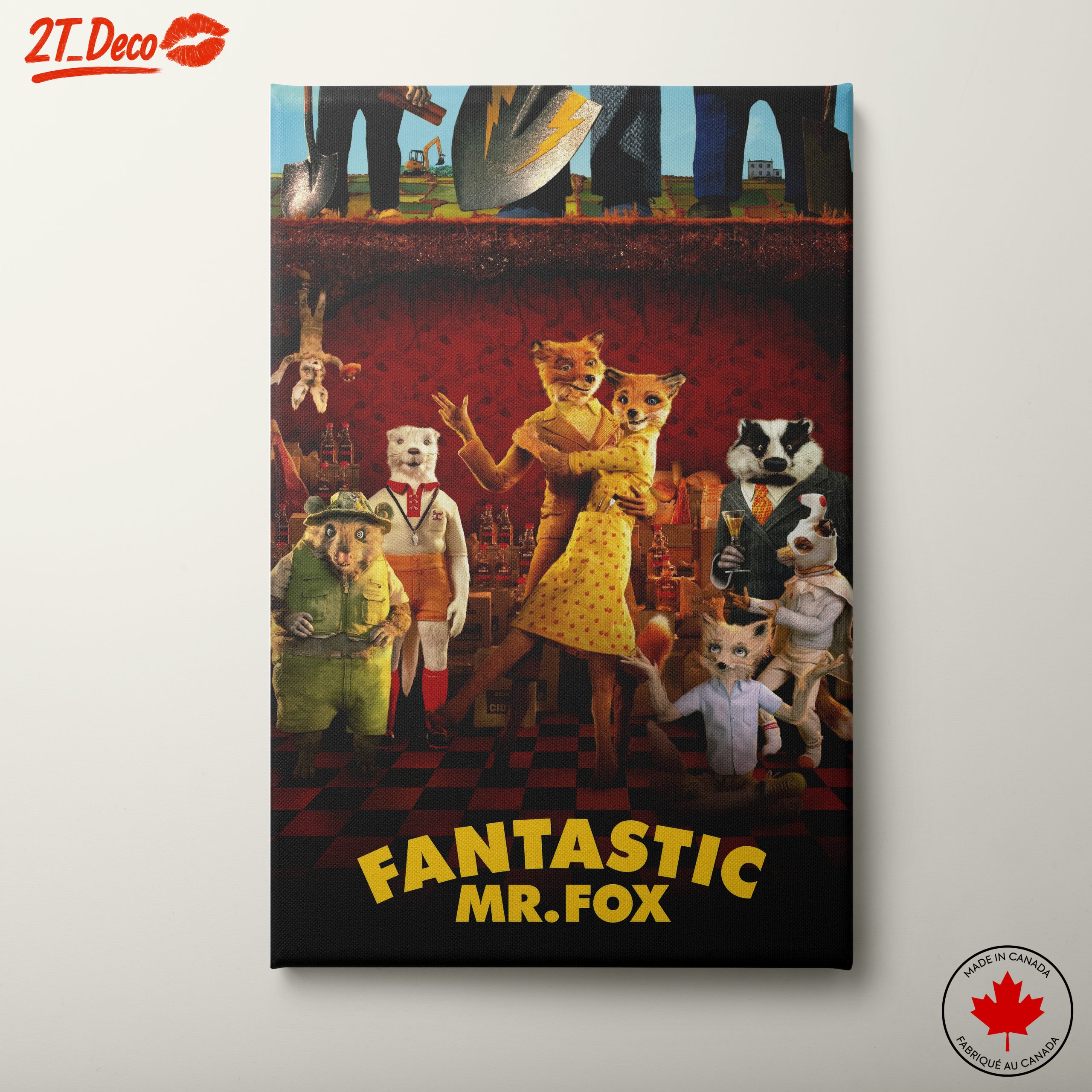 Fantastic Mr. Fox Animated Artwork