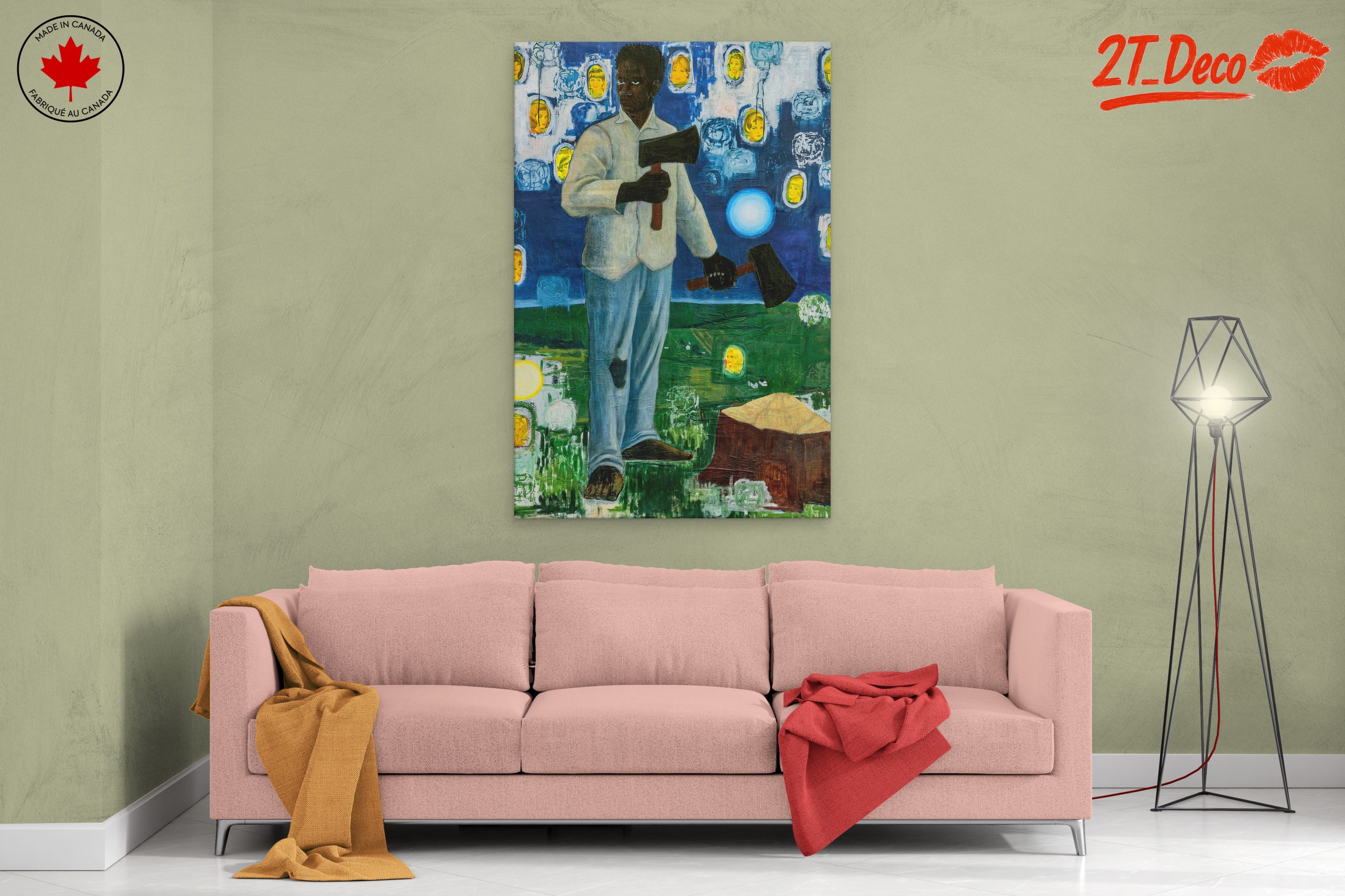 Unique Contemporary Portrait Artwork - Image 2