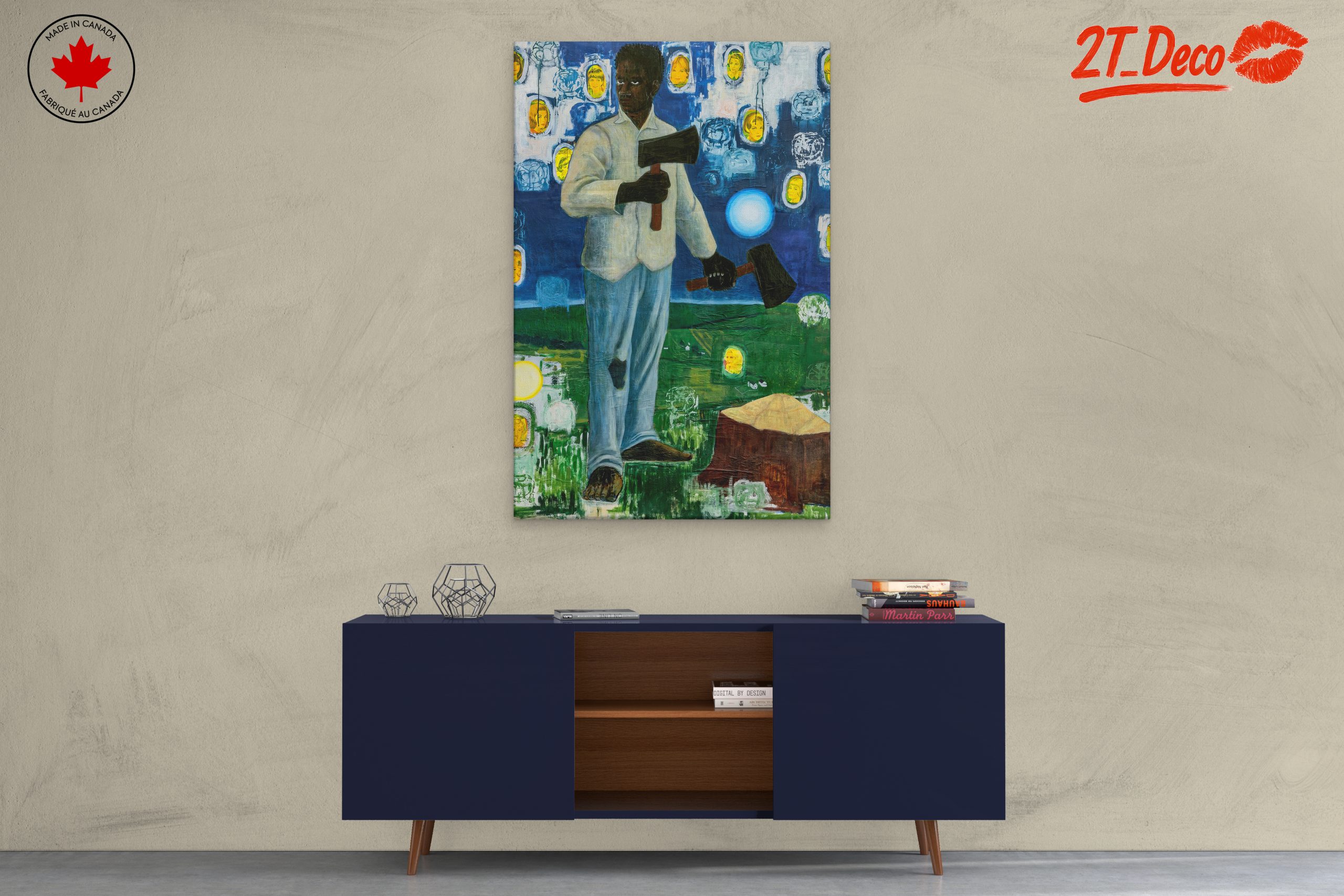 Unique Contemporary Portrait Artwork - Image 3
