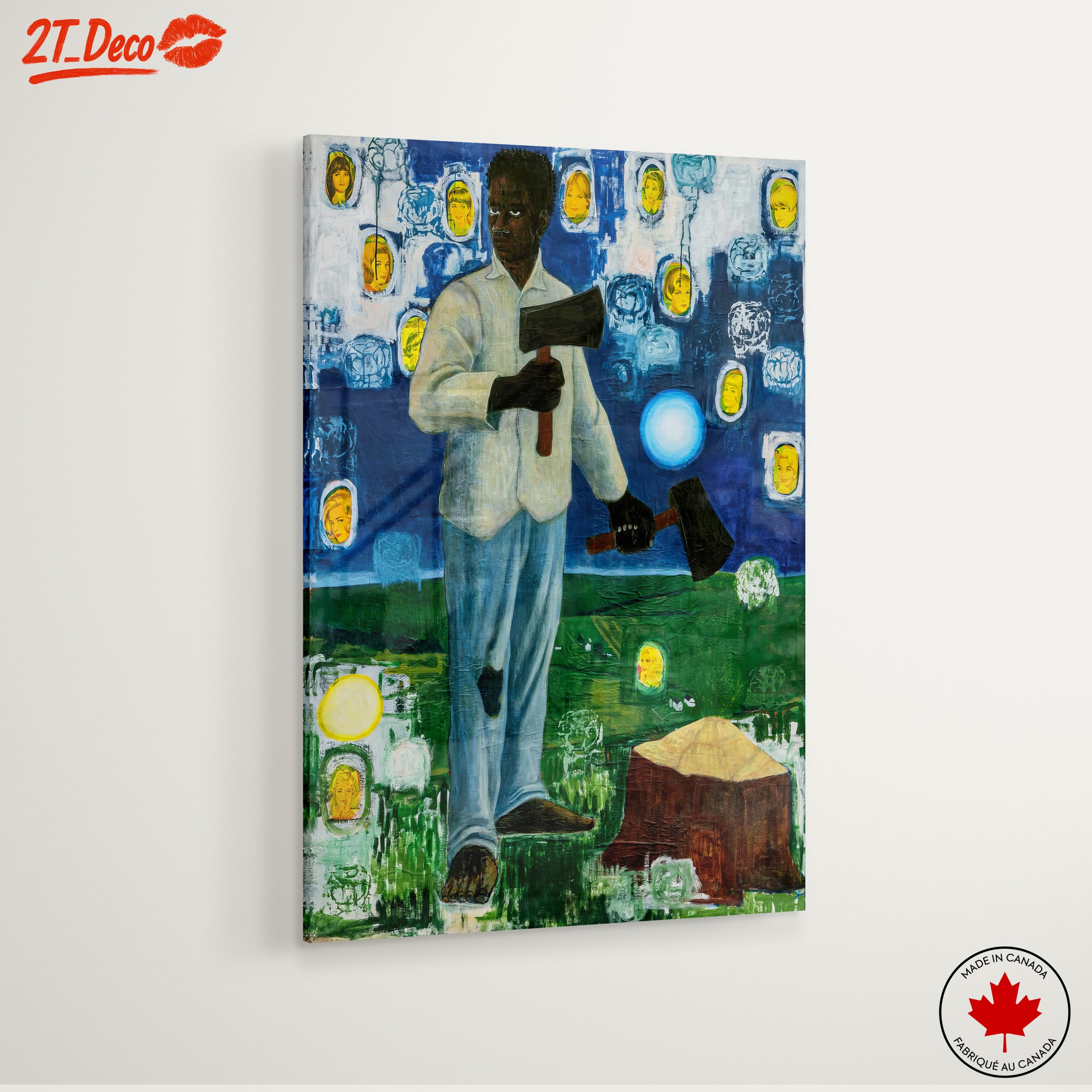 Unique Contemporary Portrait Artwork - Image 6
