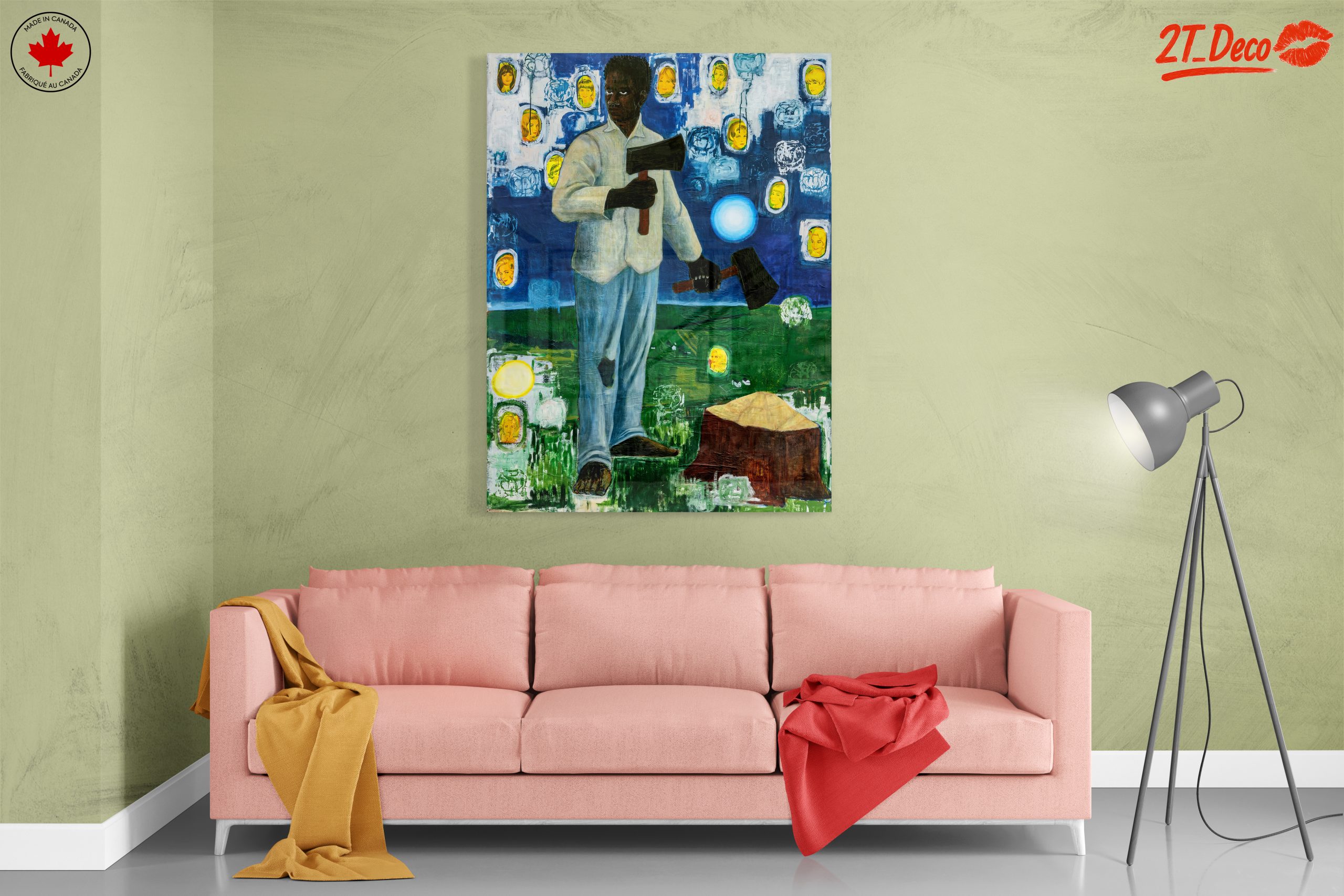 Unique Contemporary Portrait Artwork - Image 7