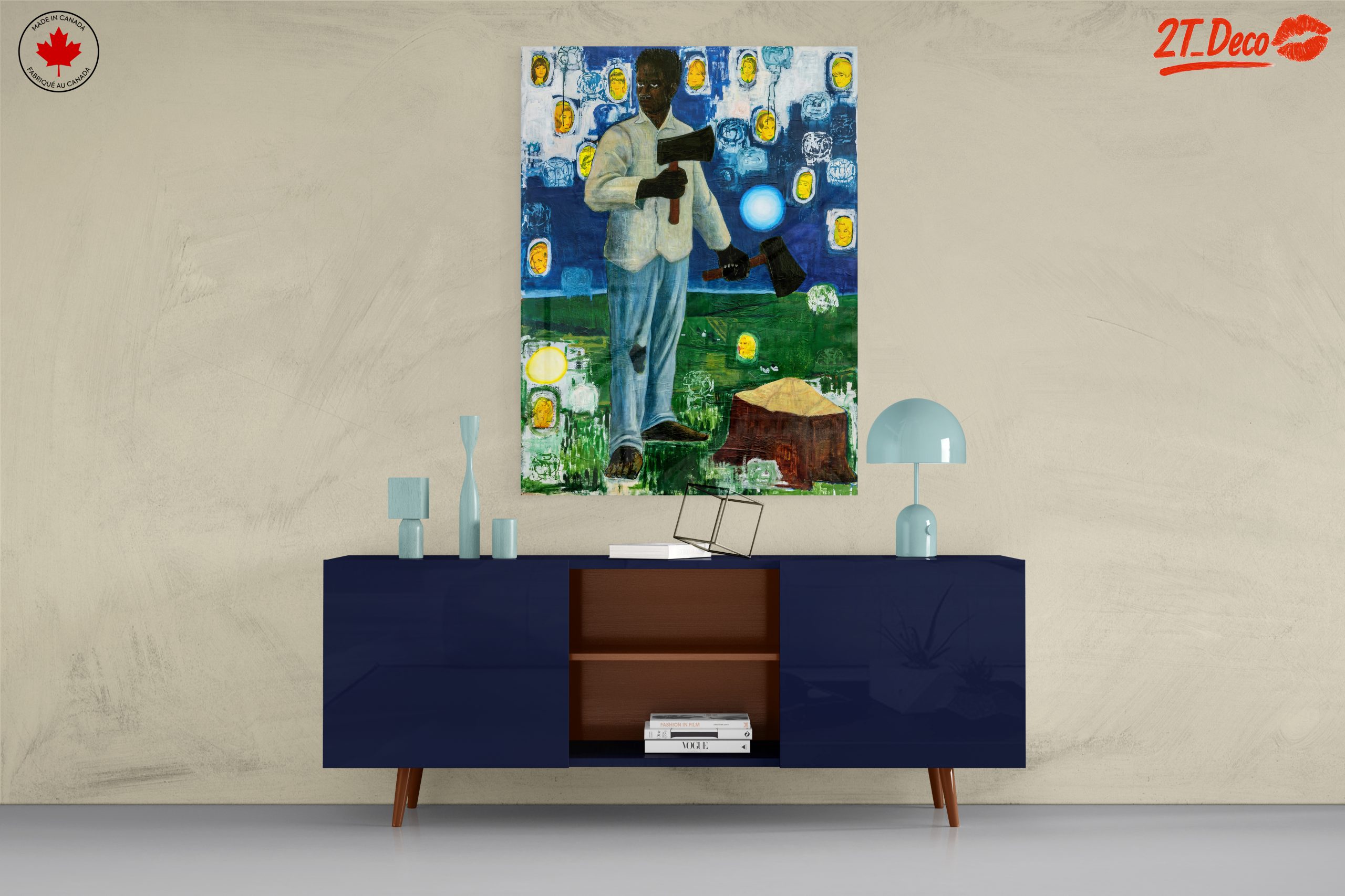 Unique Contemporary Portrait Artwork - Image 8