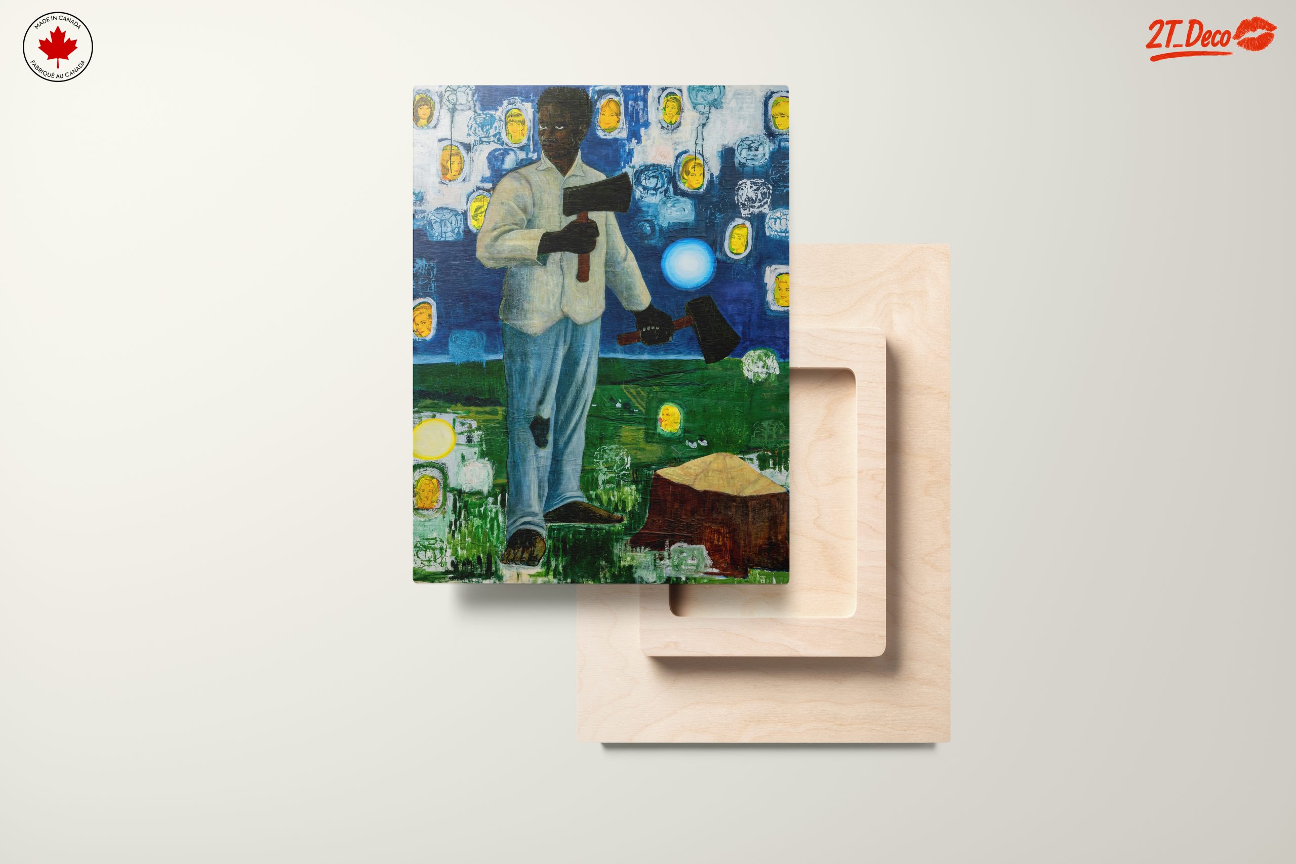Unique Contemporary Portrait Artwork - Image 11