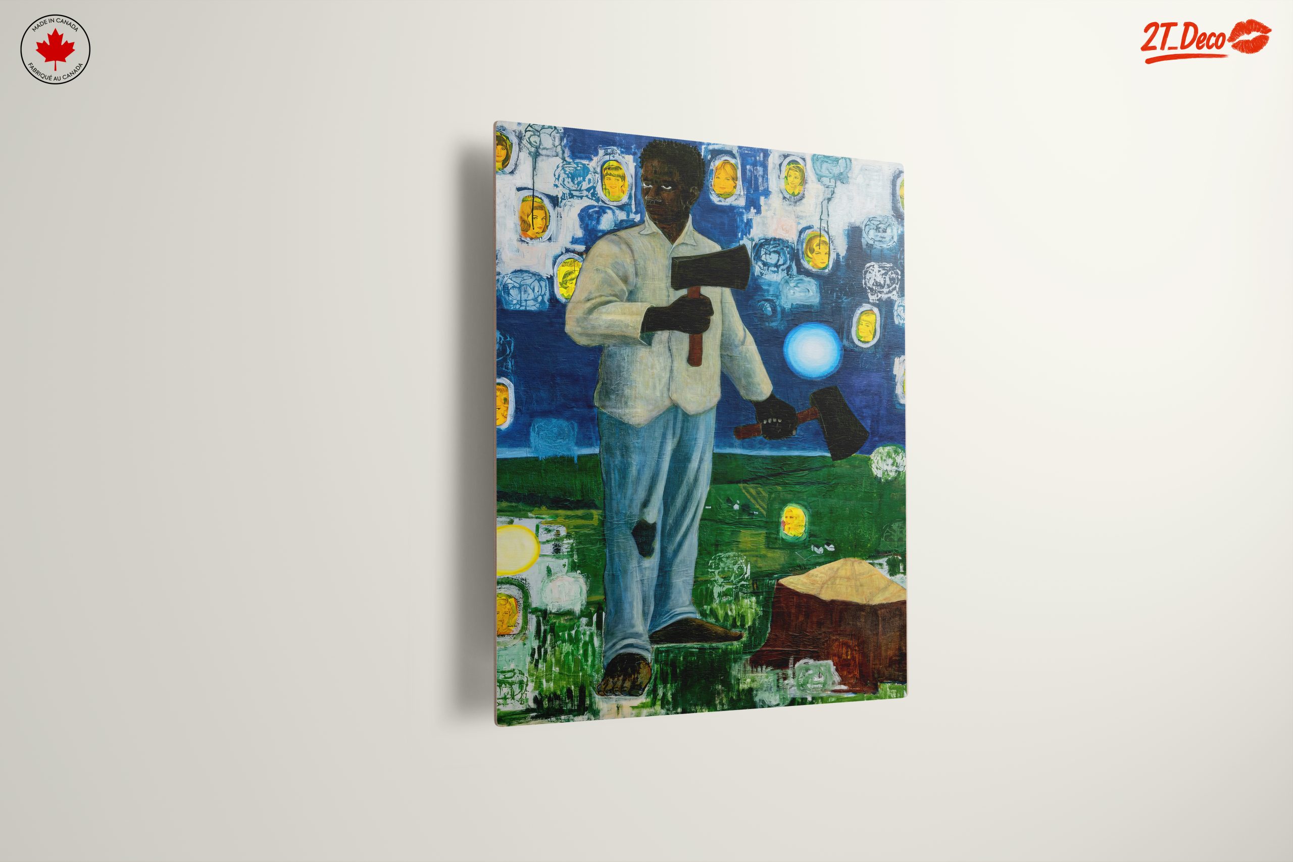 Unique Contemporary Portrait Artwork - Image 13
