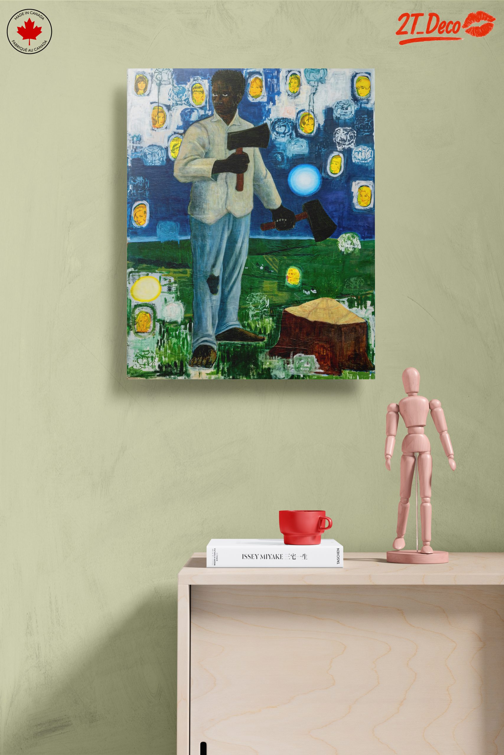 Unique Contemporary Portrait Artwork - Image 14