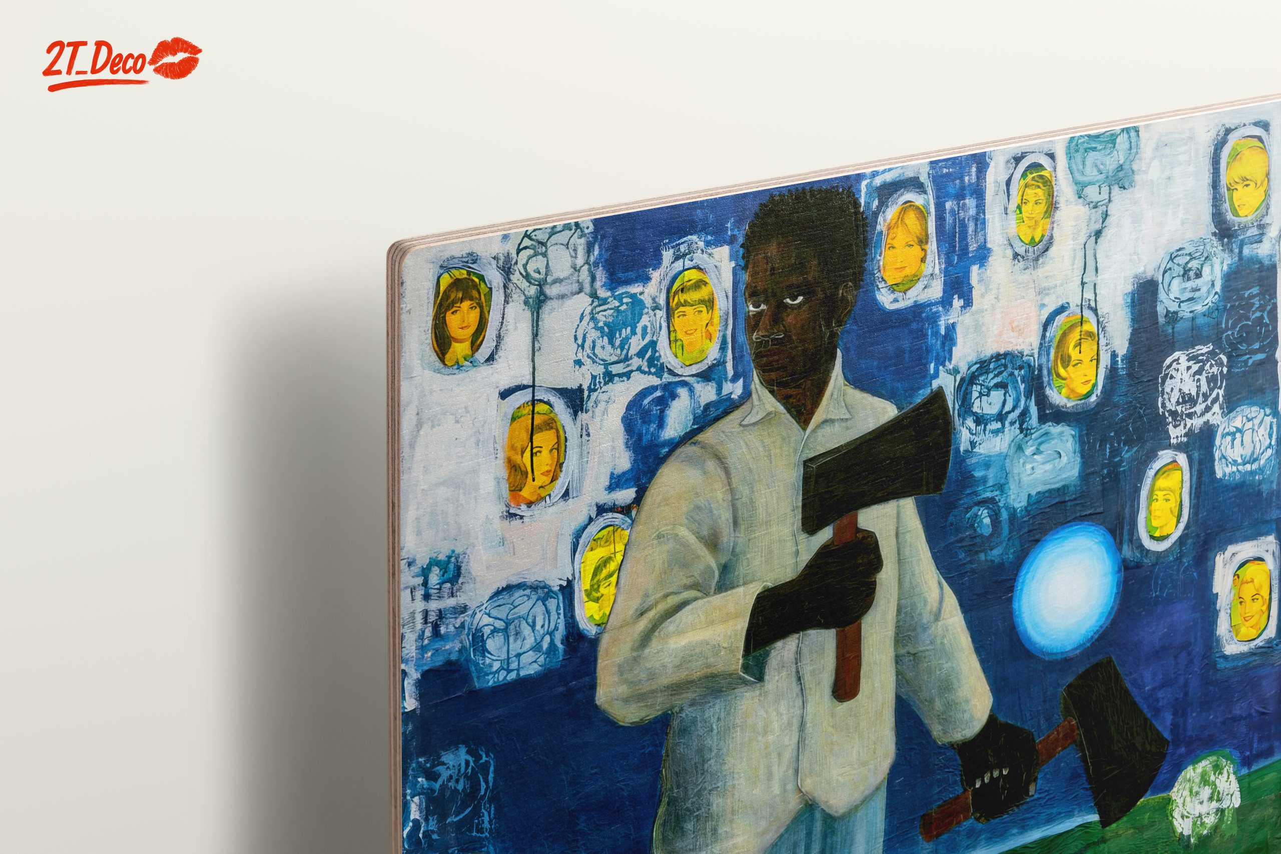 Unique Contemporary Portrait Artwork - Image 15
