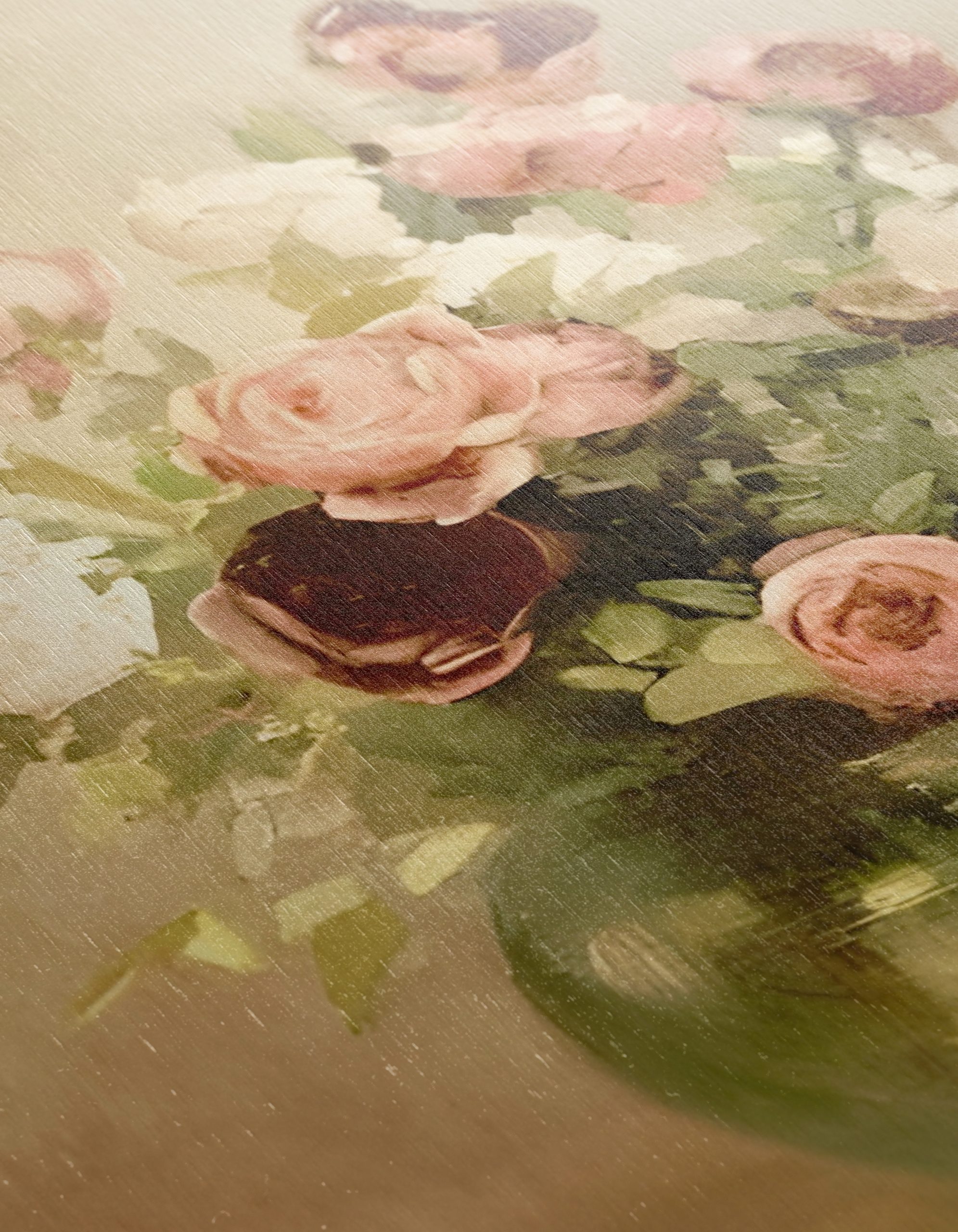 Beautiful Floral Arrangement in a Green Vase - Image 12