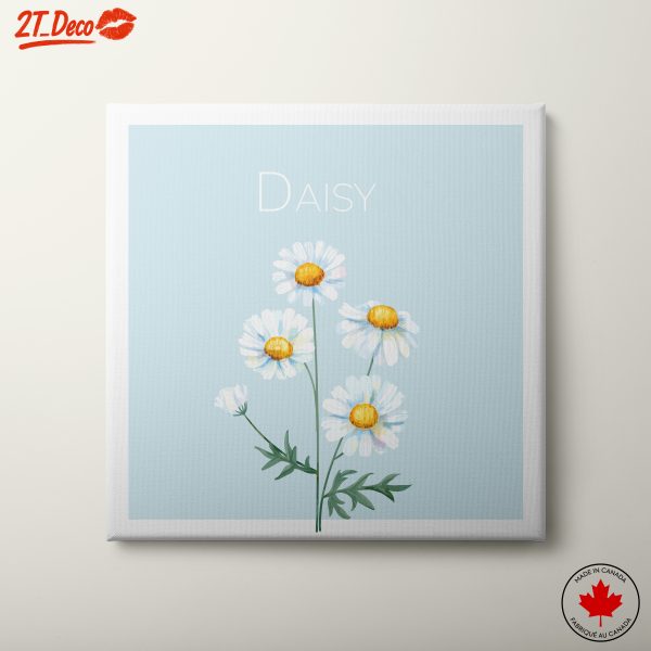 Daisy Floral Artwork