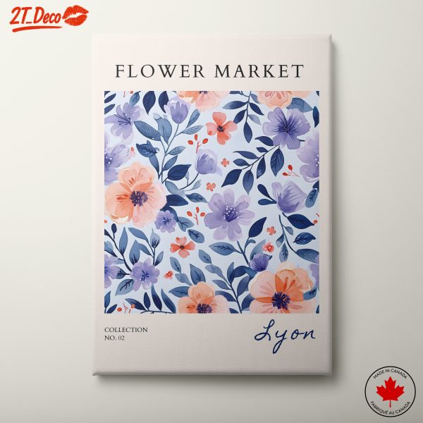 Flower Market Art Print Featuring Floral Patterns 2
