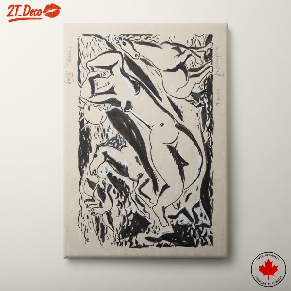 Dynamic Abstract Figure Composition with Horses